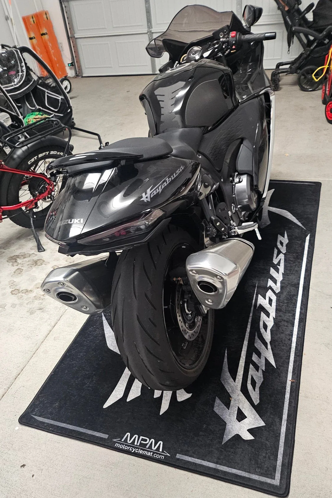 Designed Pit Mat for Suzuki Hayabusa Motorsport Motorcycle - MM7129 - Image 16