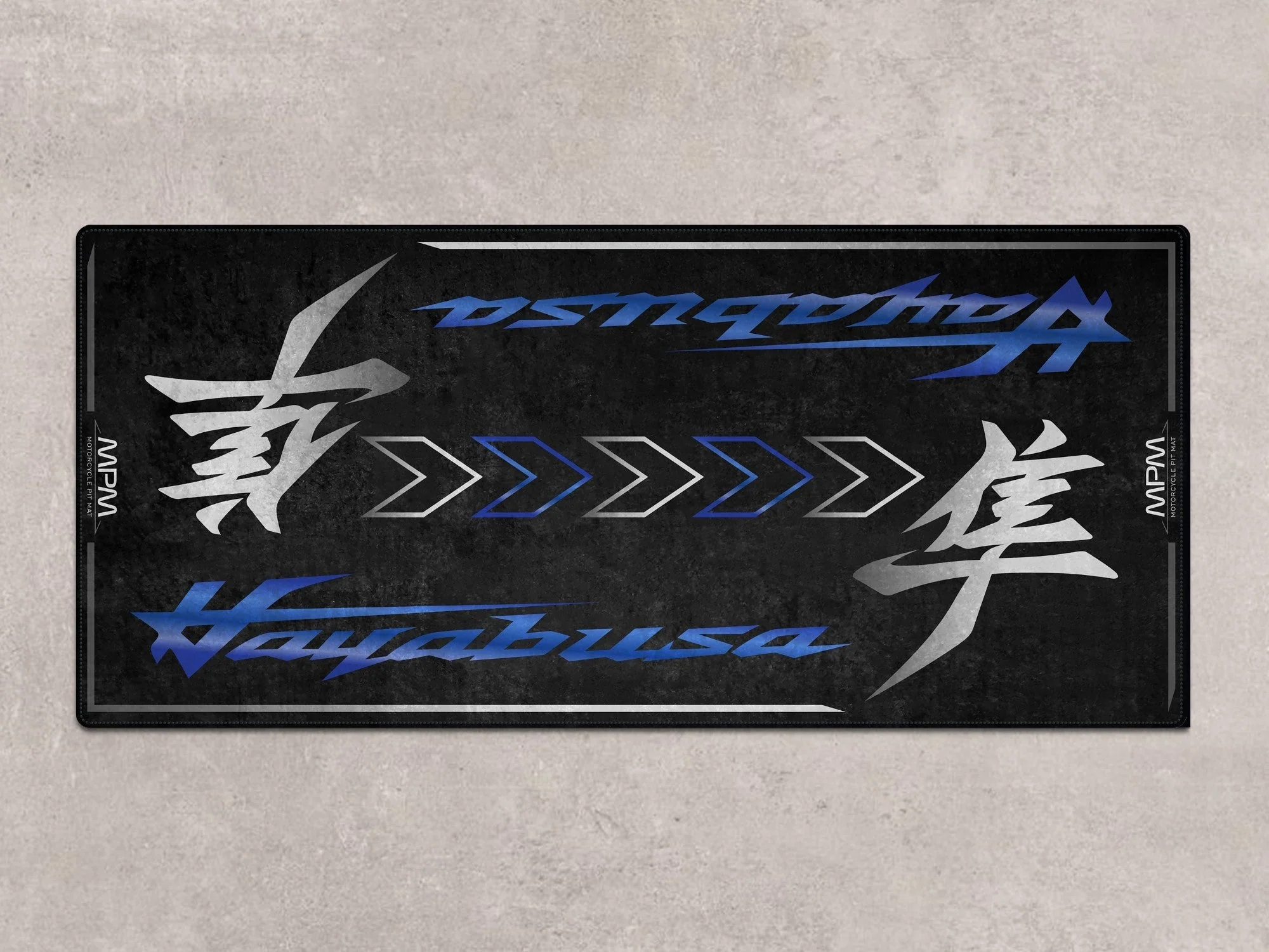 Designed Pit Mat for Suzuki Hayabusa Motorsport Motorcycle - MM7129 - Image 2