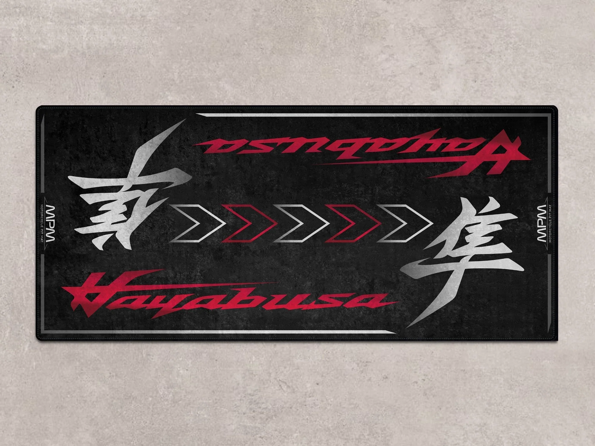 Designed Pit Mat for Suzuki Hayabusa Motorsport Motorcycle - MM7129 - Image 6