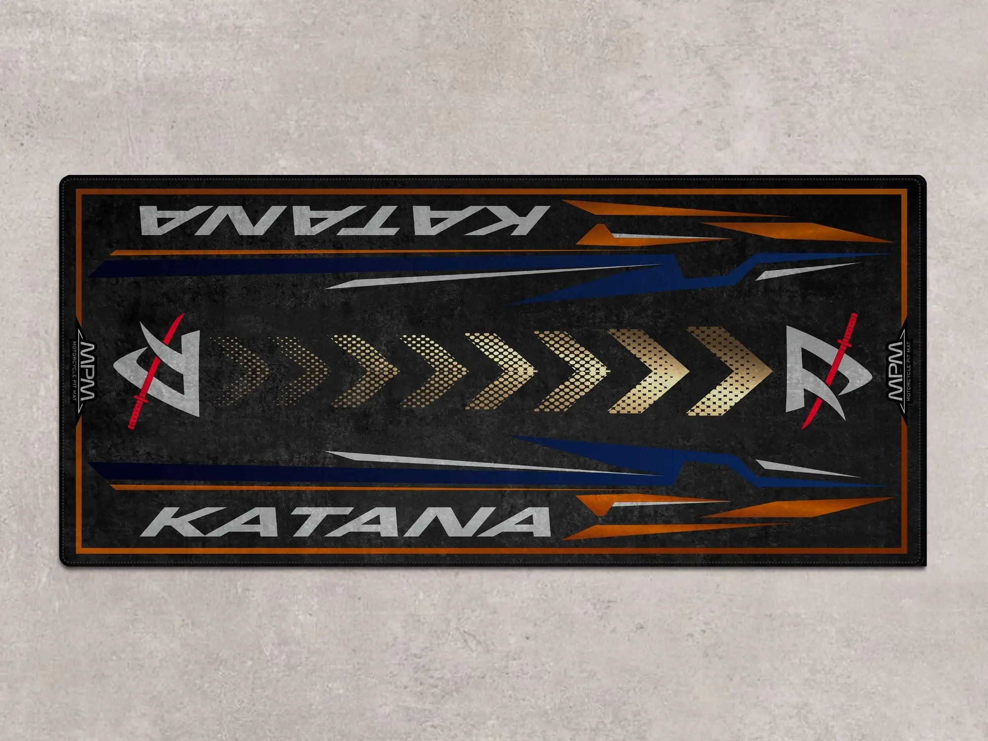 Designed Pit Mat for Suzuki Katana Motorcycle - MM7361 - Image 2