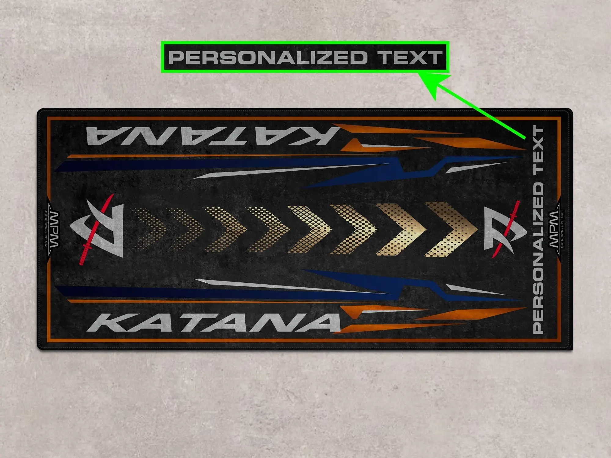 Designed Pit Mat for Suzuki Katana Motorcycle - MM7361 - Image 4