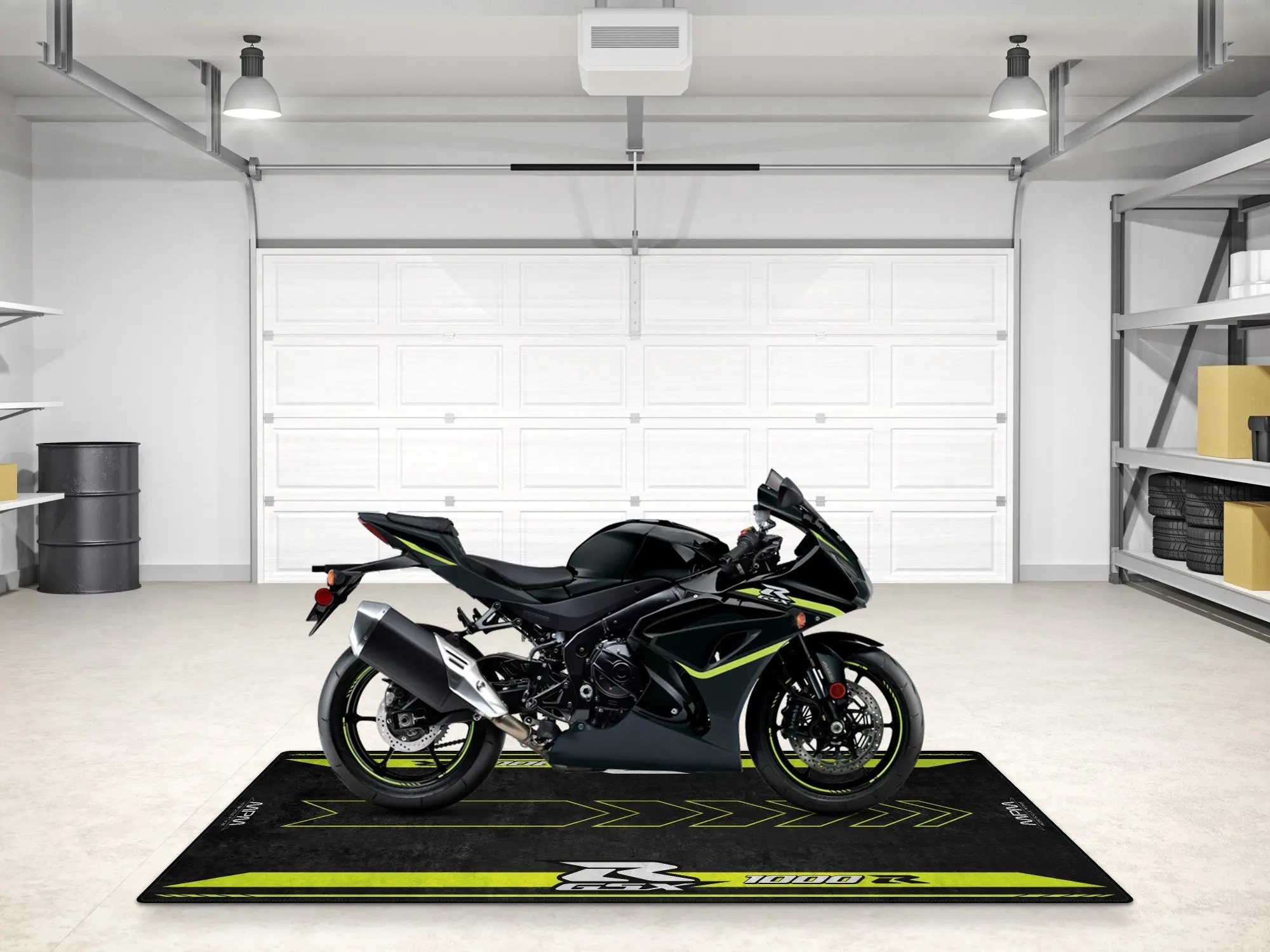 Designed Pit Mat for Suzuki Motorsport GSX-R1000R 2023 Motorcycle - MM7128 - Image 5