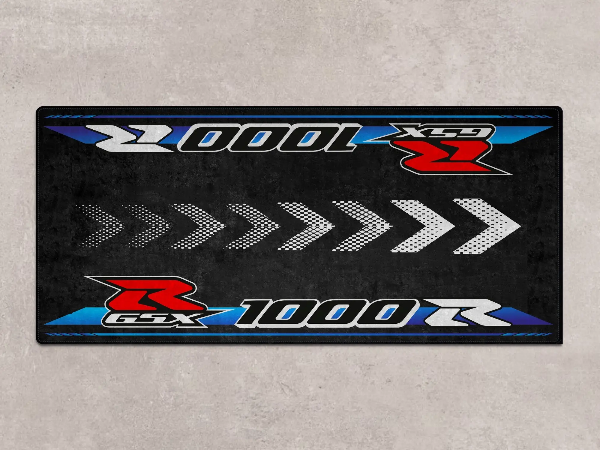 Designed Pit Mat for Suzuki Motorsport GSX - R1000R 2023 Motorcycle - MM7130 - Image 2