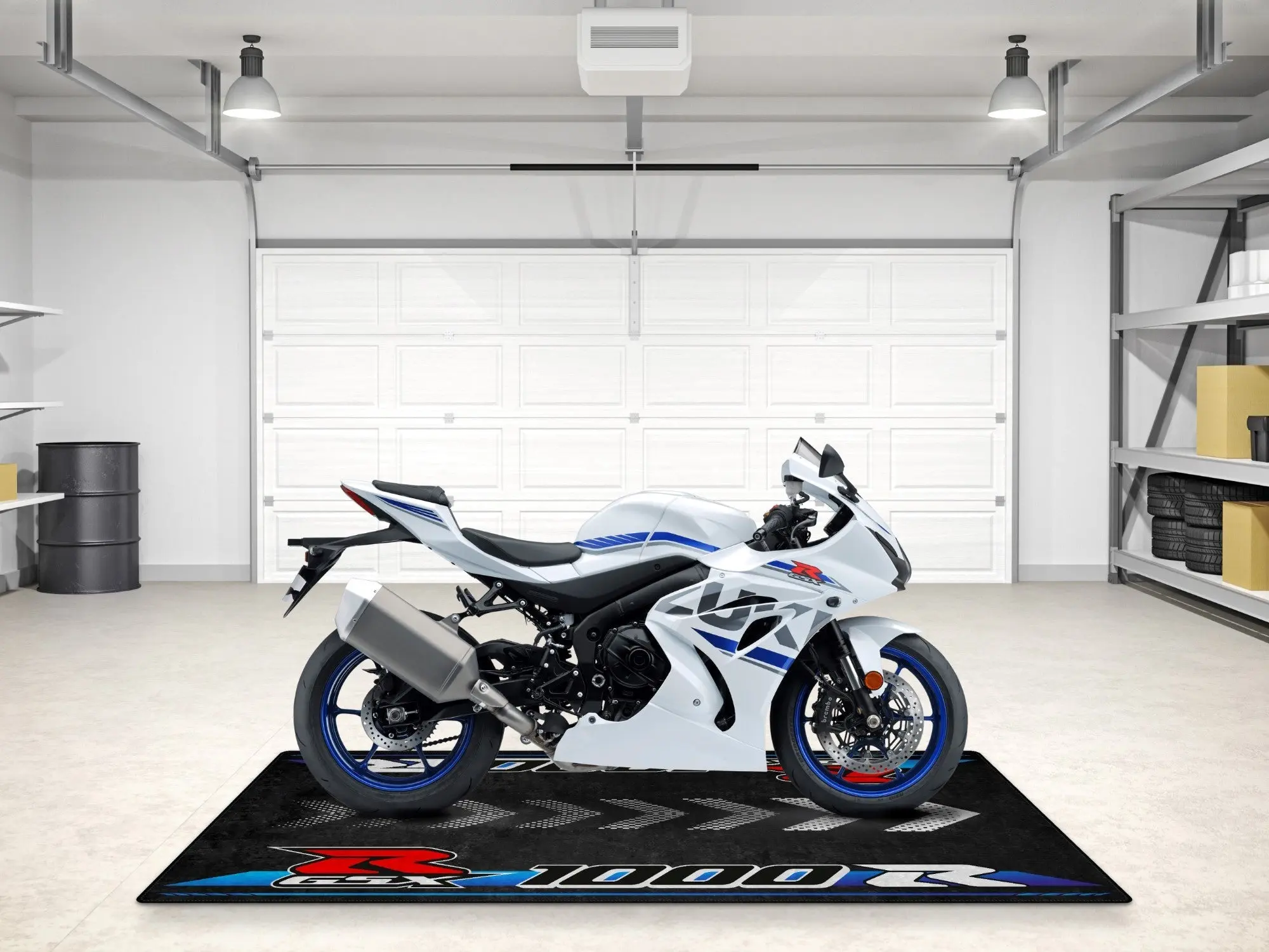 Designed Pit Mat for Suzuki Motorsport GSX - R1000R 2023 Motorcycle - MM7130 - Image 5