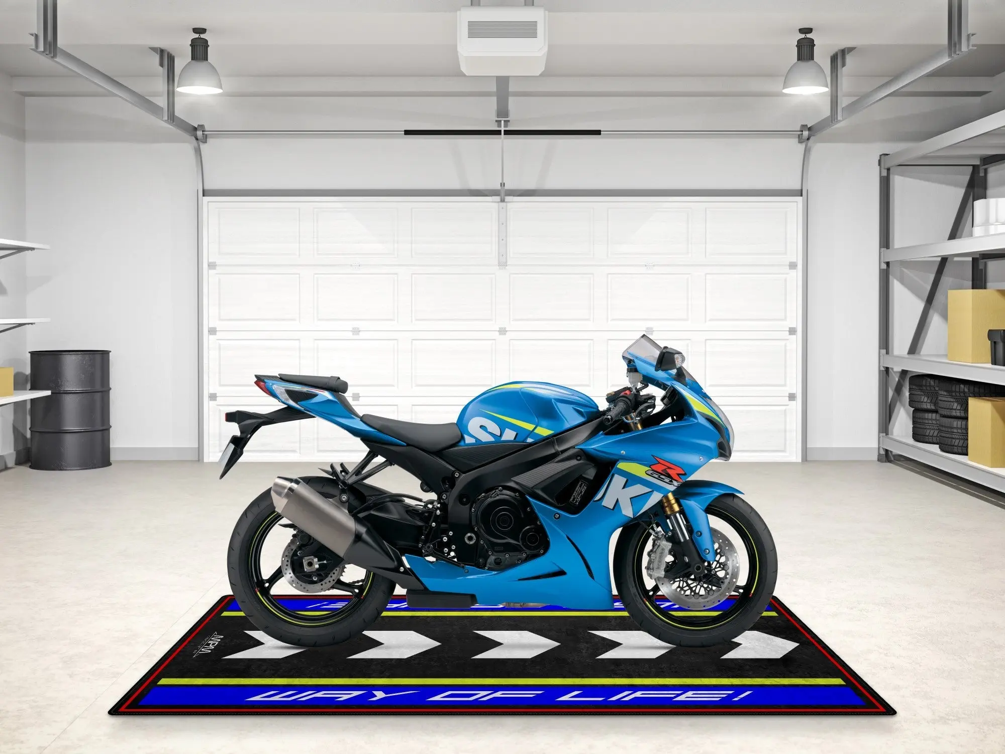 Designed Pit Mat for Suzuki Motorsport Motorcycle - MM7125 - Image 5