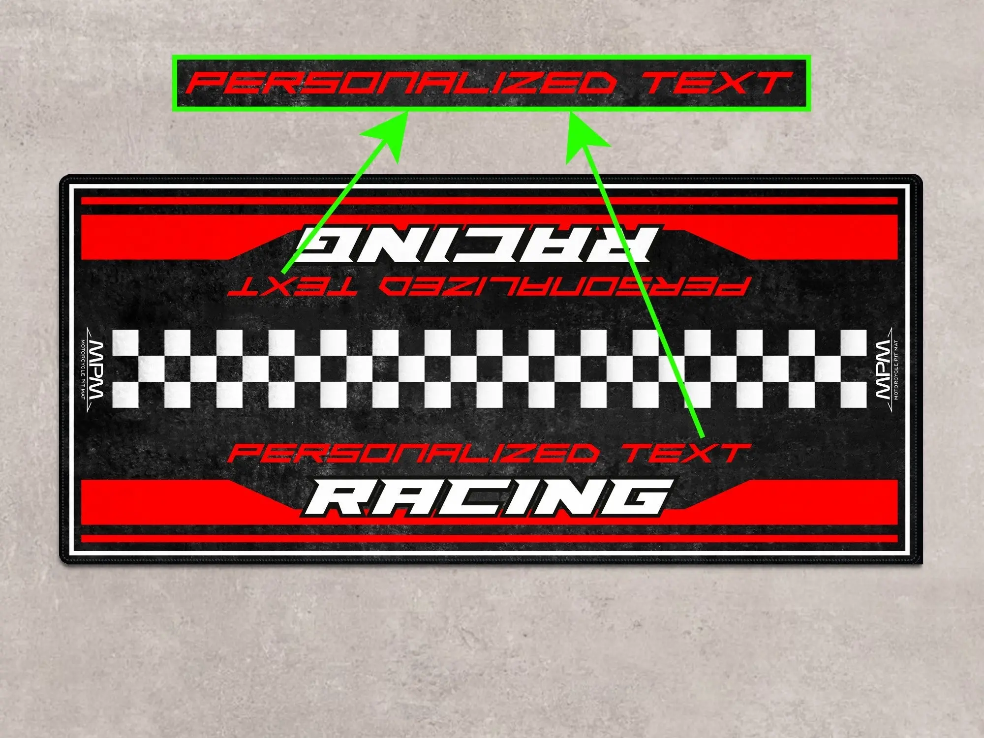 Designed Pit Mat for Suzuki Motorsport Motorcycle - MM7126 - Image 9