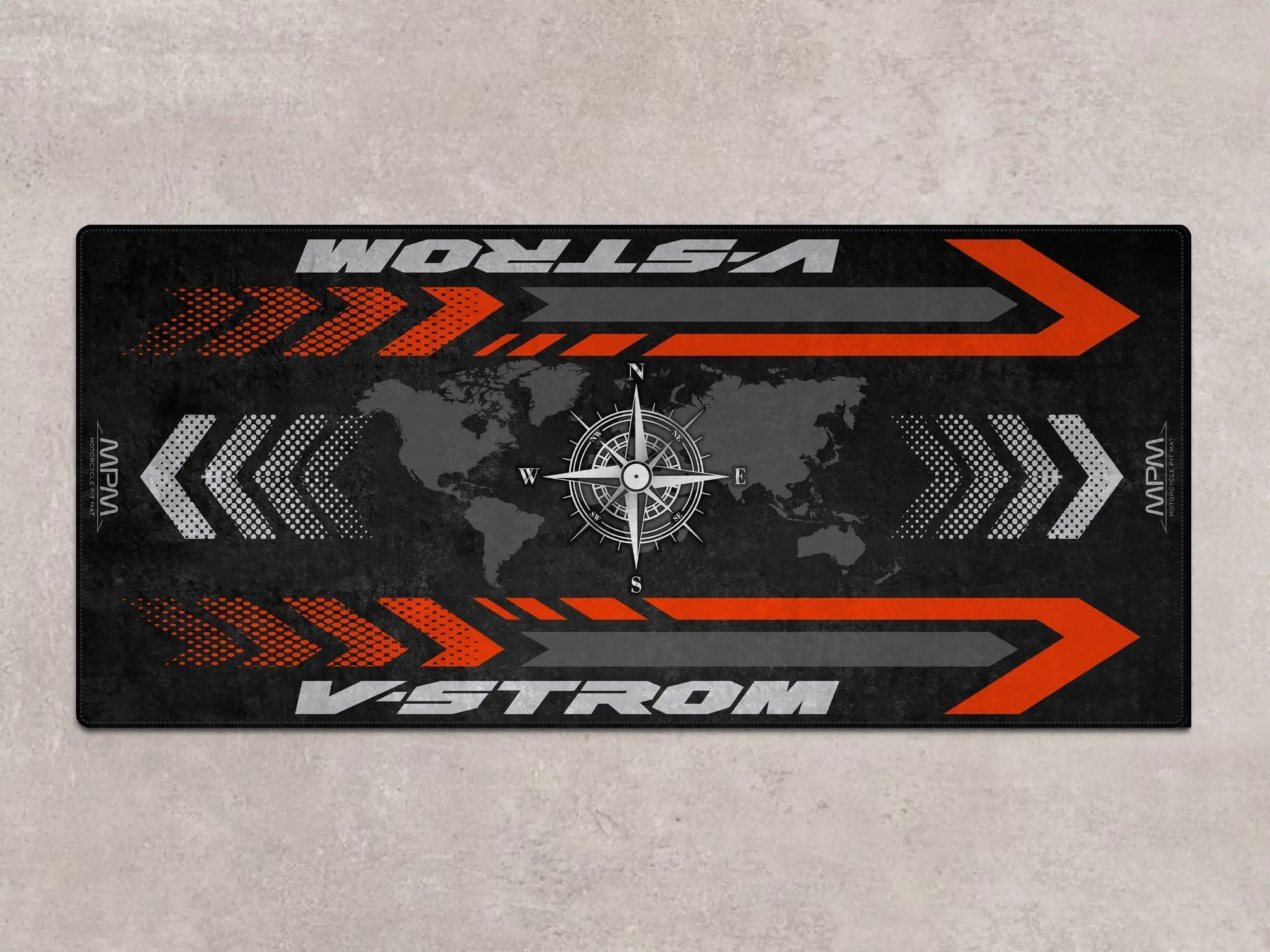 Designed Pit Mat for Suzuki V-STROM 1050 Motorcycle - MM7371 - Image 2