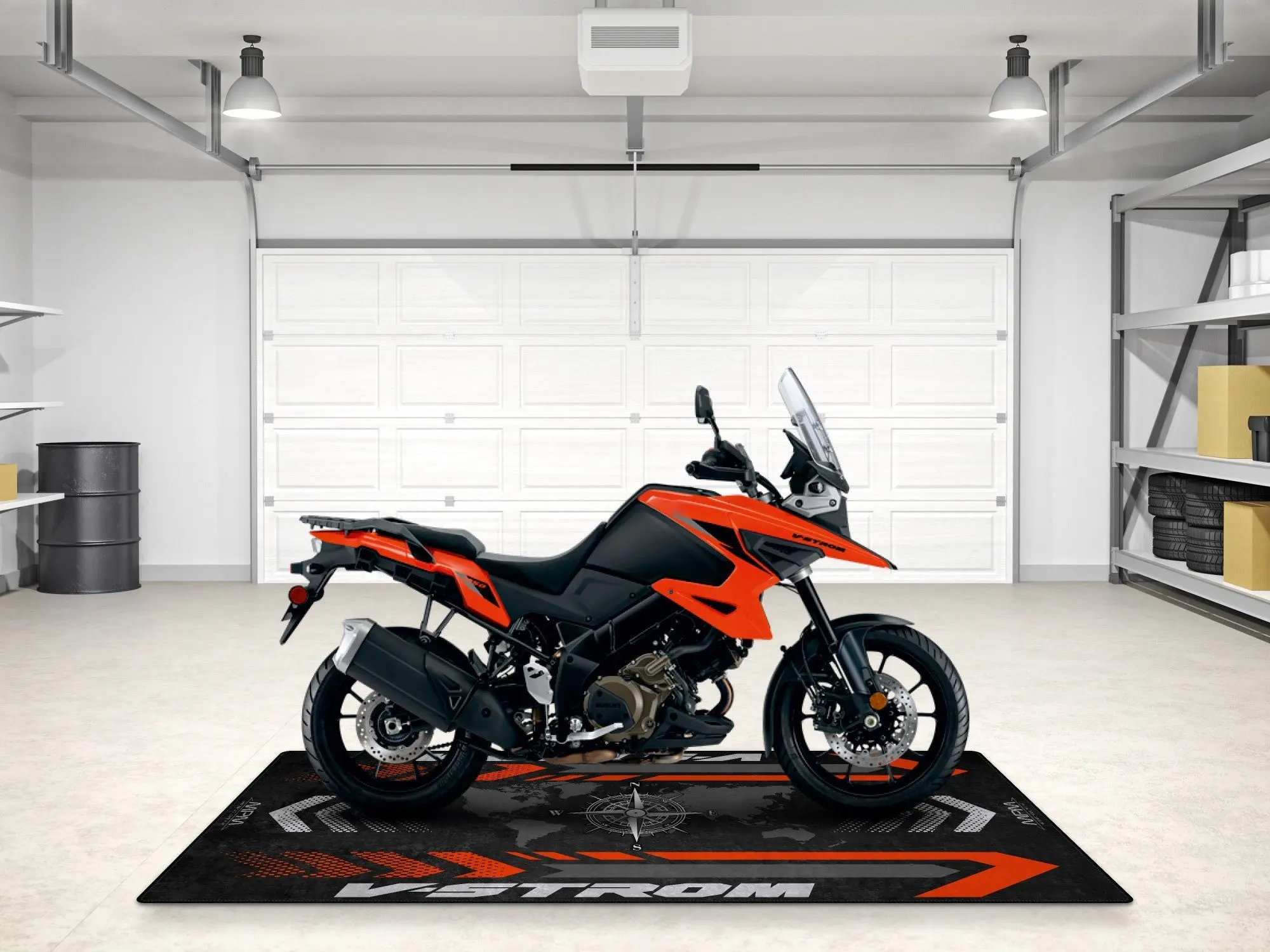 Designed Pit Mat for Suzuki V-STROM 1050 Motorcycle - MM7371 - Image 5