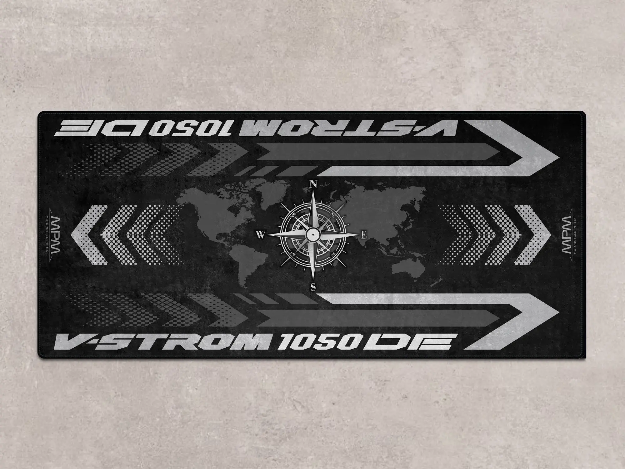Designed Pit Mat for Suzuki V-STROM 1050DE Motorcycle - MM7370 - Image 2