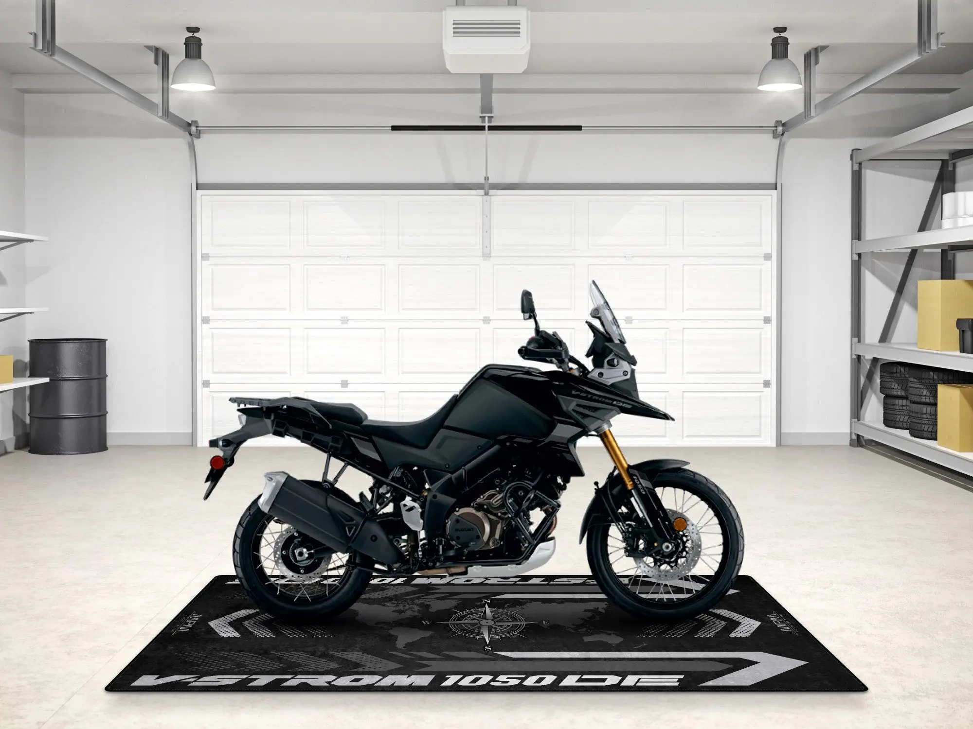 Designed Pit Mat for Suzuki V-STROM 1050DE Motorcycle - MM7370 - Image 5