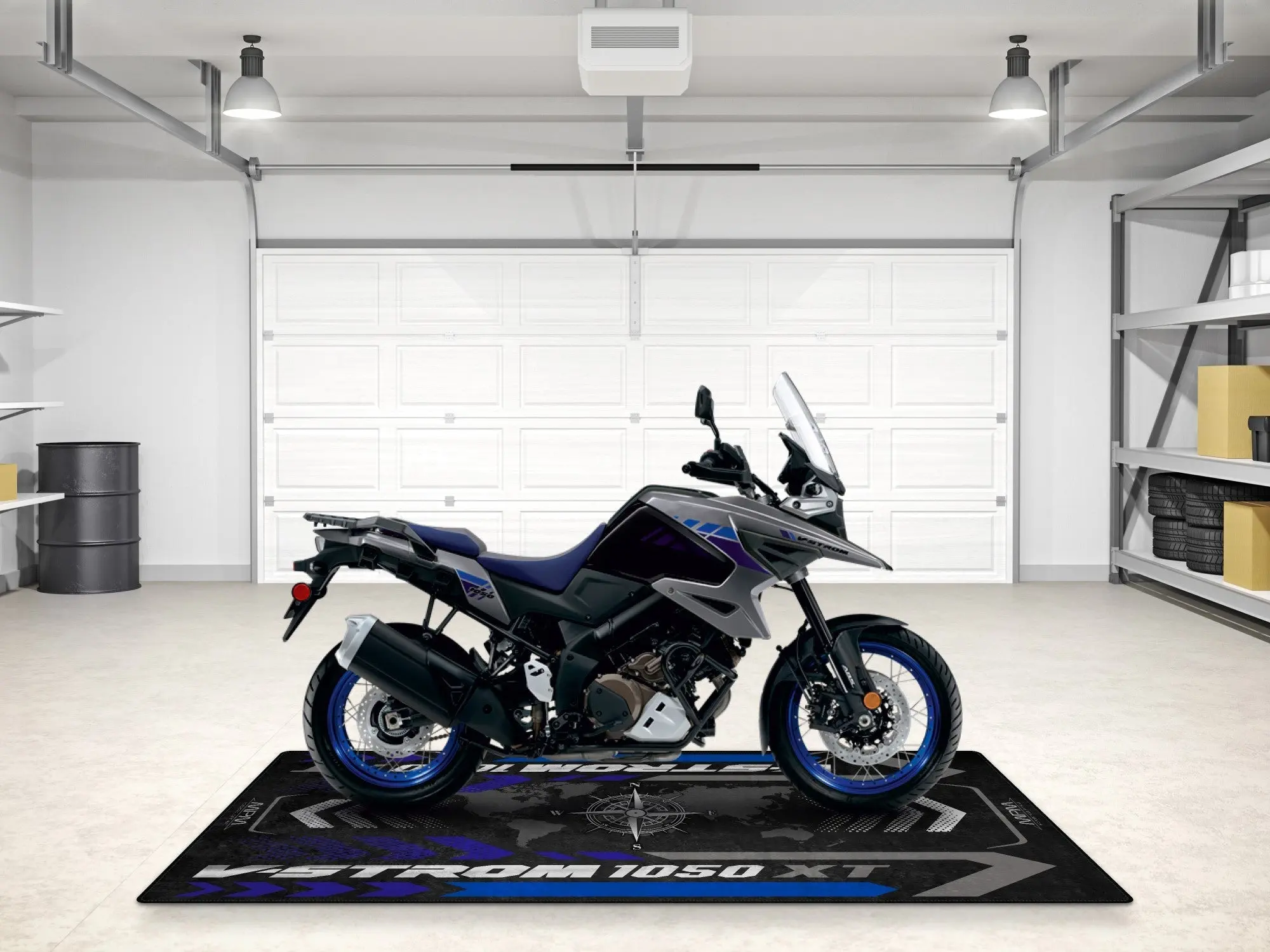 Designed Pit Mat for Suzuki V-STROM 1050XT Motorcycle - MM7377 - Image 5