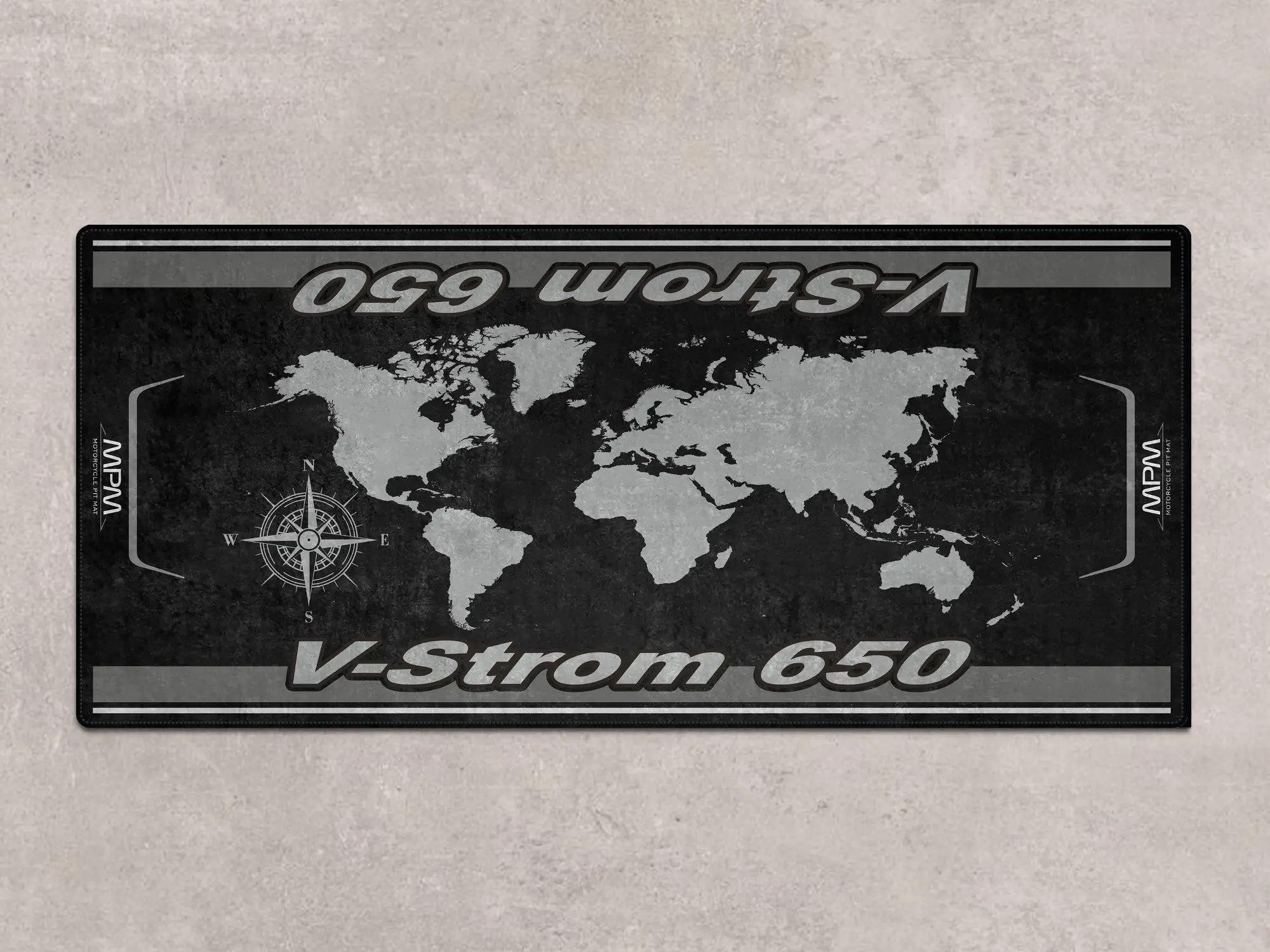 Designed Pit Mat for Suzuki V-STROM 650 Motorcycle - MM7380 - Image 2
