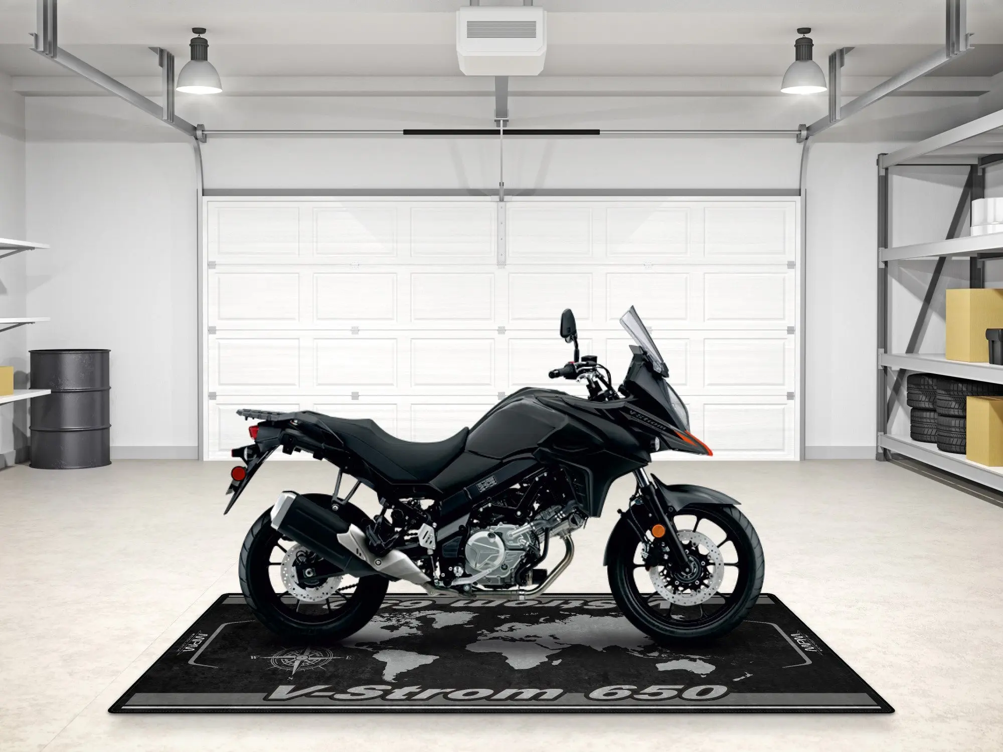 Designed Pit Mat for Suzuki V-STROM 650 Motorcycle - MM7380 - Image 5