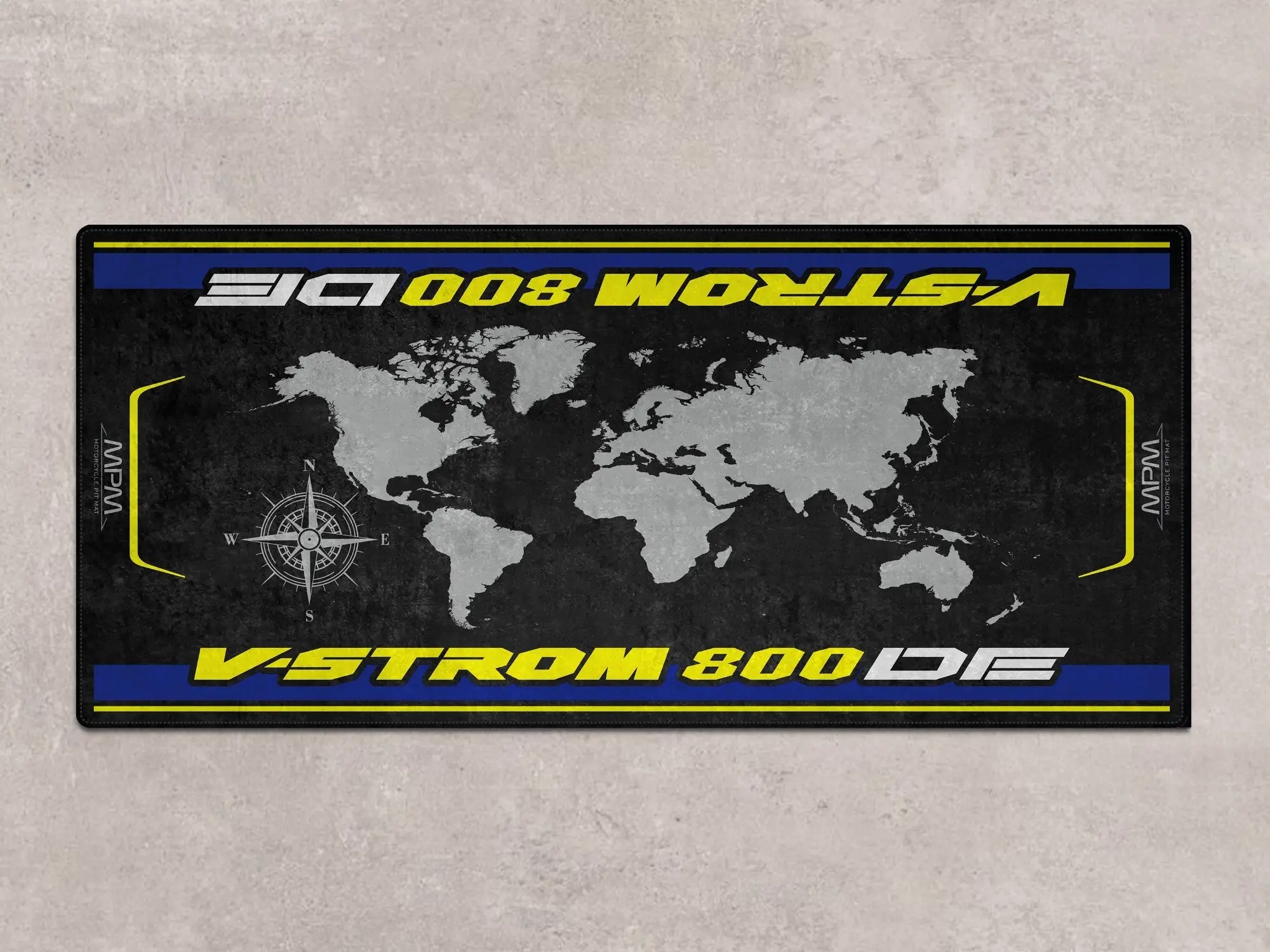 Designed Pit Mat for Suzuki V-STROM 800DE Motorcycle - MM7373 - Image 2