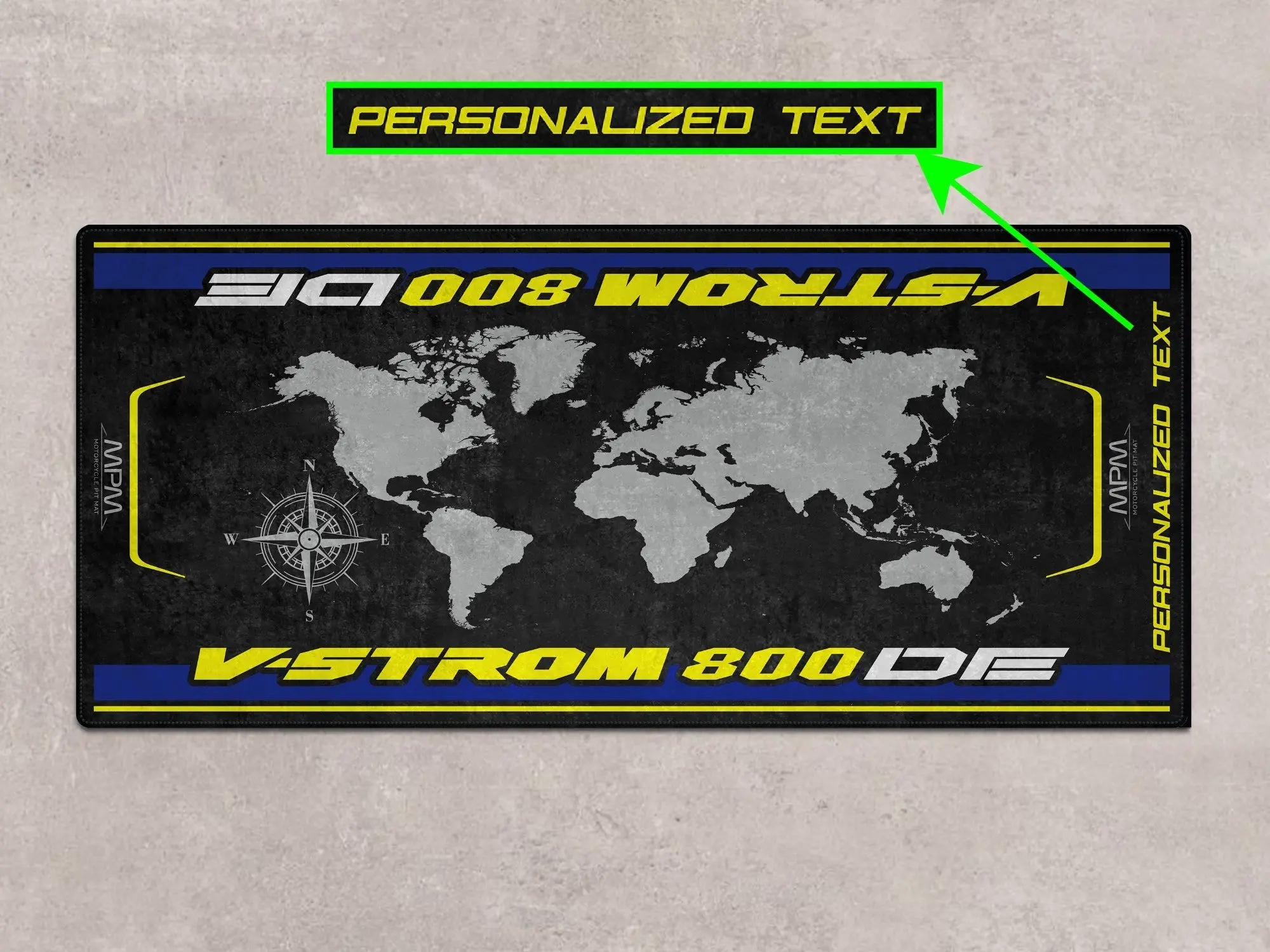 Designed Pit Mat for Suzuki V-STROM 800DE Motorcycle - MM7373 - Image 4