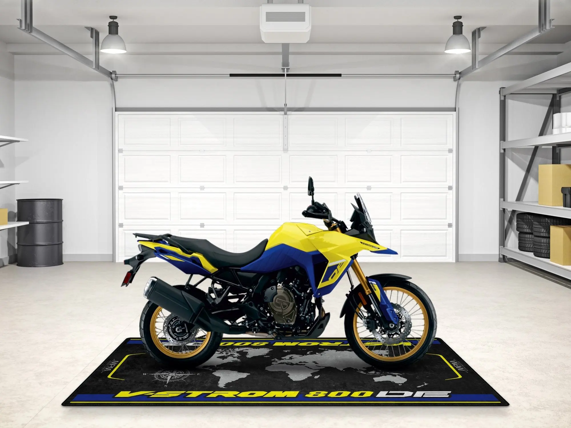 Designed Pit Mat for Suzuki V-STROM 800DE Motorcycle - MM7373 - Image 5