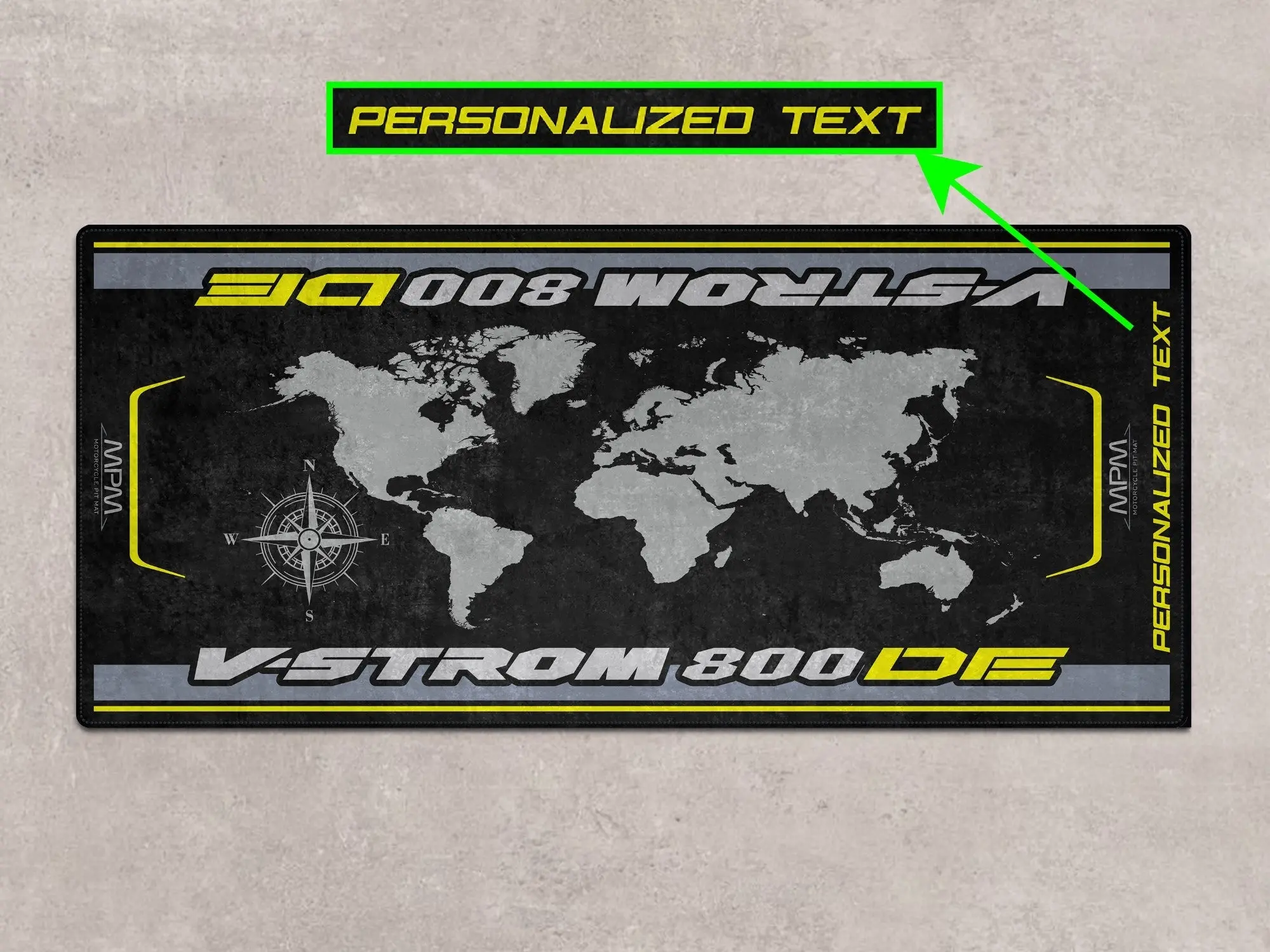 Designed Pit Mat for Suzuki V-STROM 800DE Motorcycle - MM7373 - Image 9