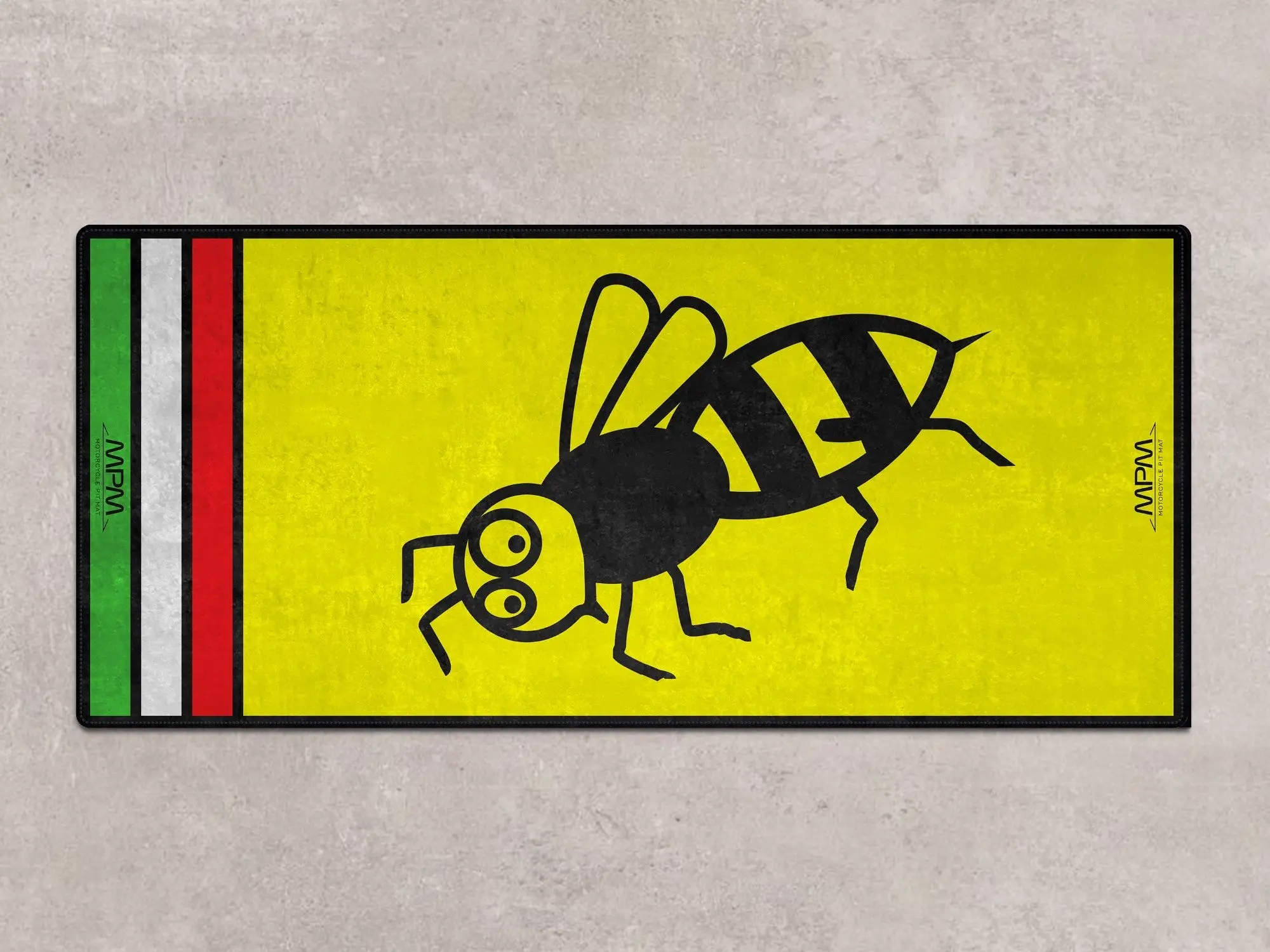 Designed Pit Mat for Vespa Bee Design Scooter Motorcycle - MM7215 - Image 2