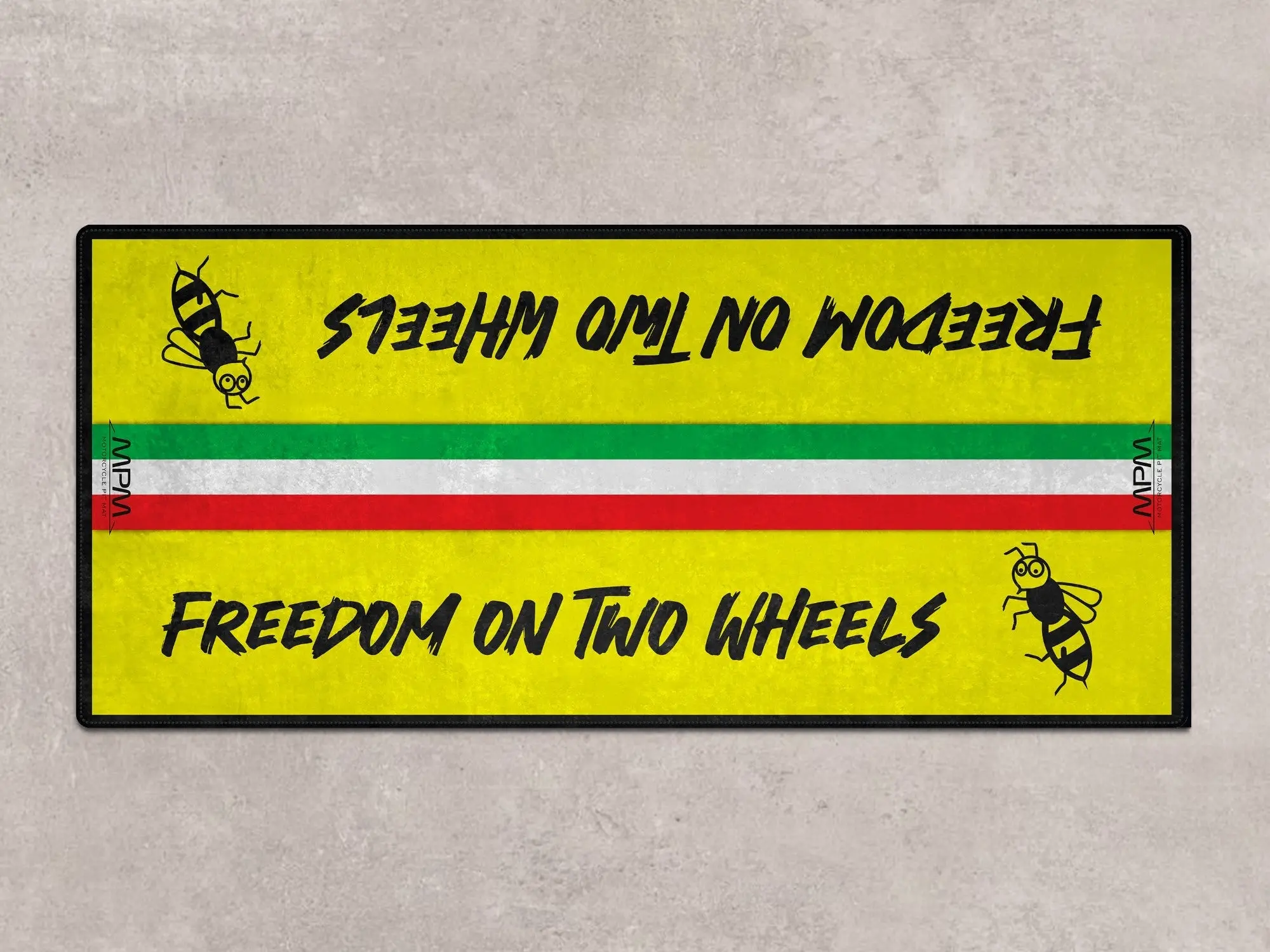 Designed Pit Mat for Vespa Scooter Motorcycle - MM7217 - Image 2