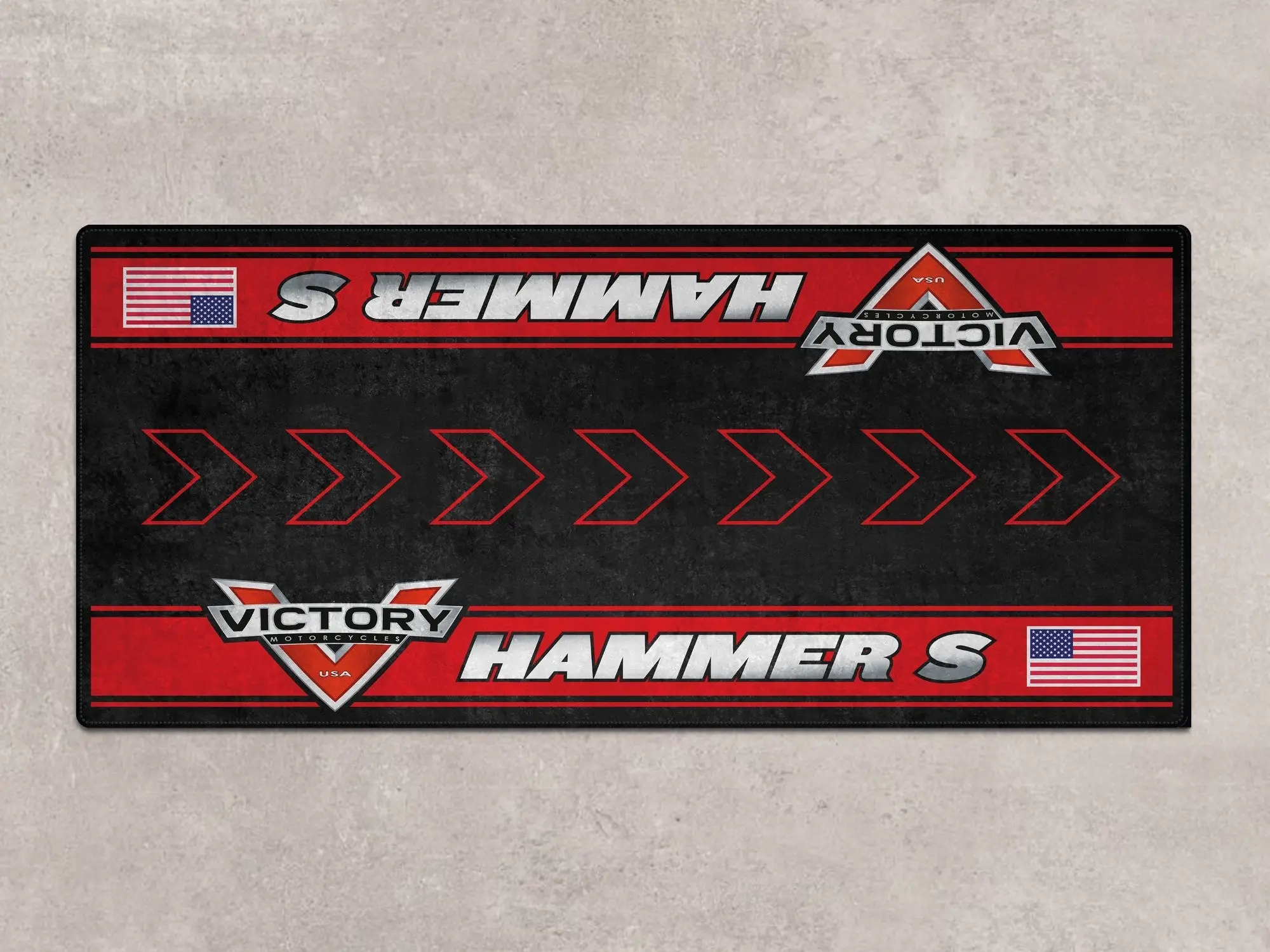 Designed Pit Mat for Victory Hummer S Motorcycle - MM7311 - Image 2
