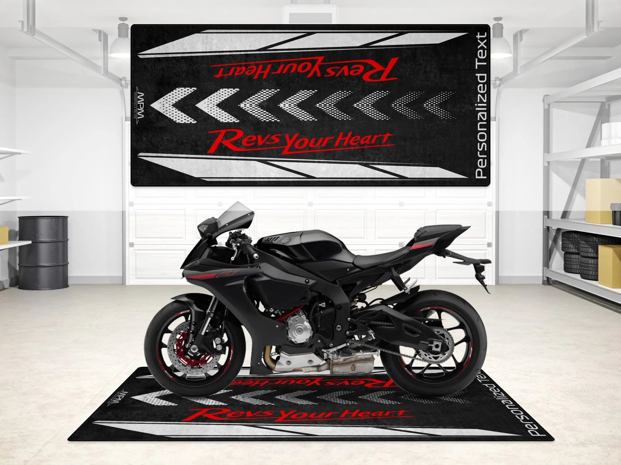 Designed Pit Mat for Yamaha Motorcycle - MM7108 - Image 11
