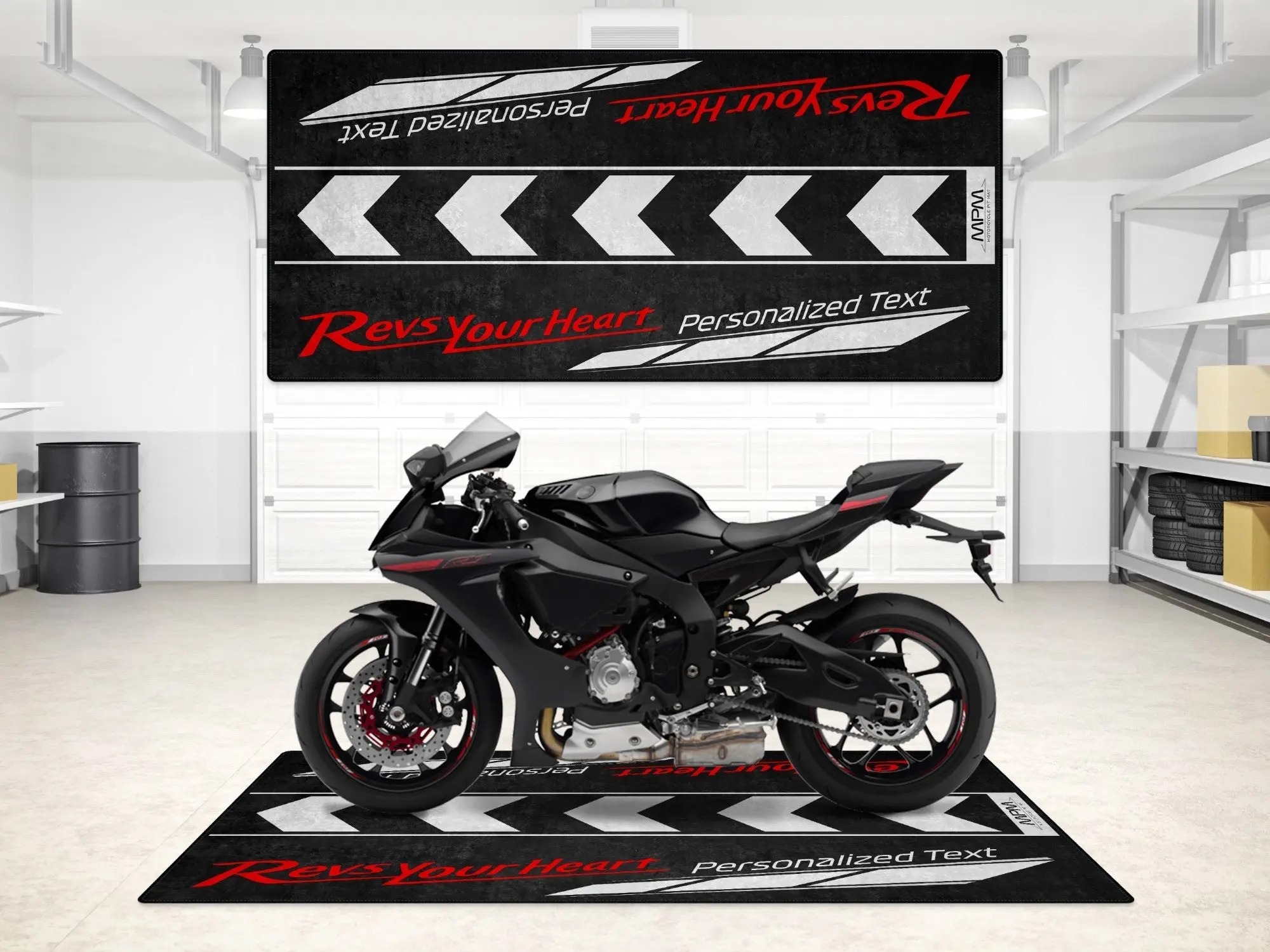 Designed Pit Mat for Yamaha Motorcycle - MM7109 - Image 11