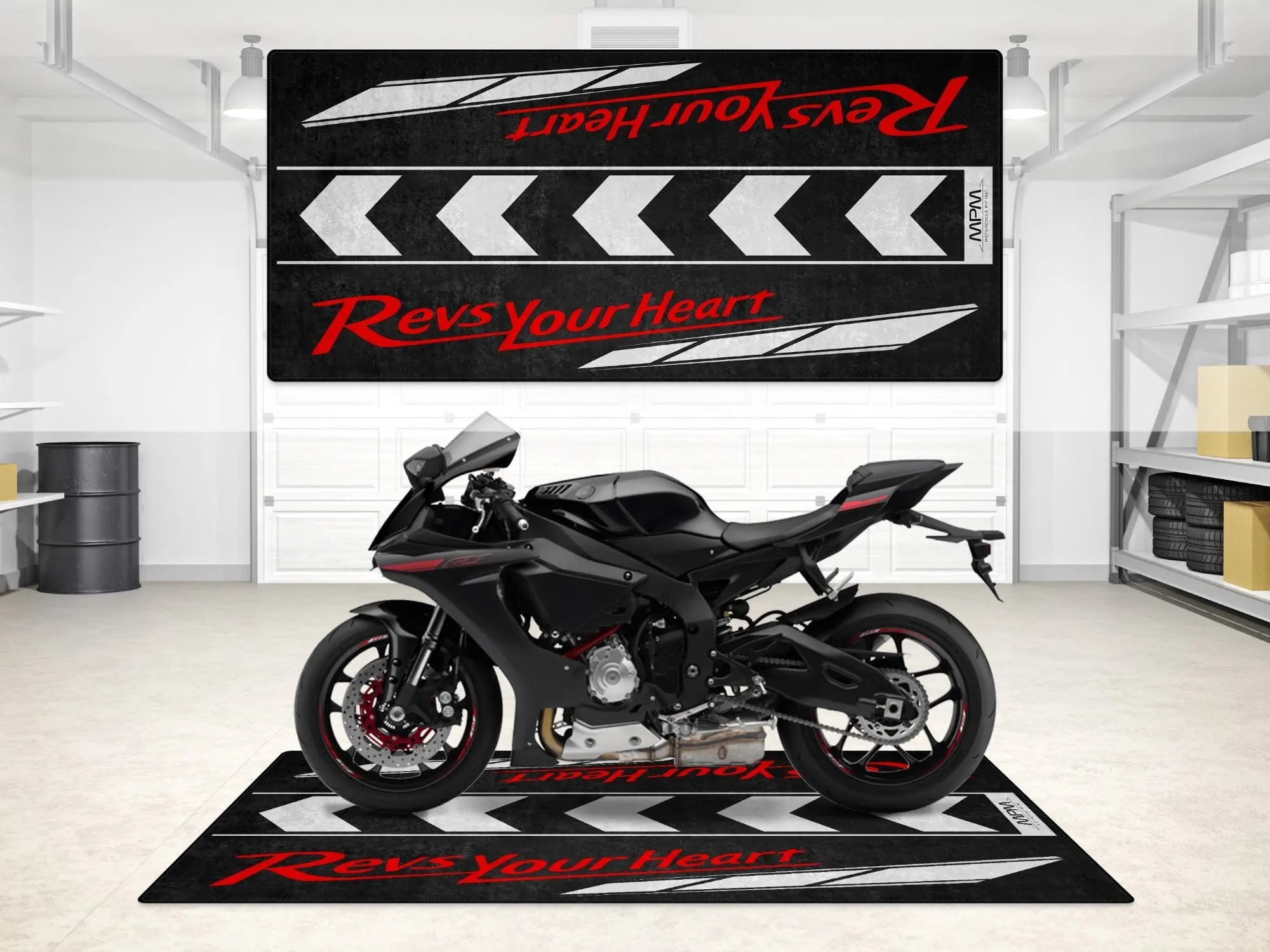 Designed Pit Mat for Yamaha Motorcycle - MM7109 - Image 9