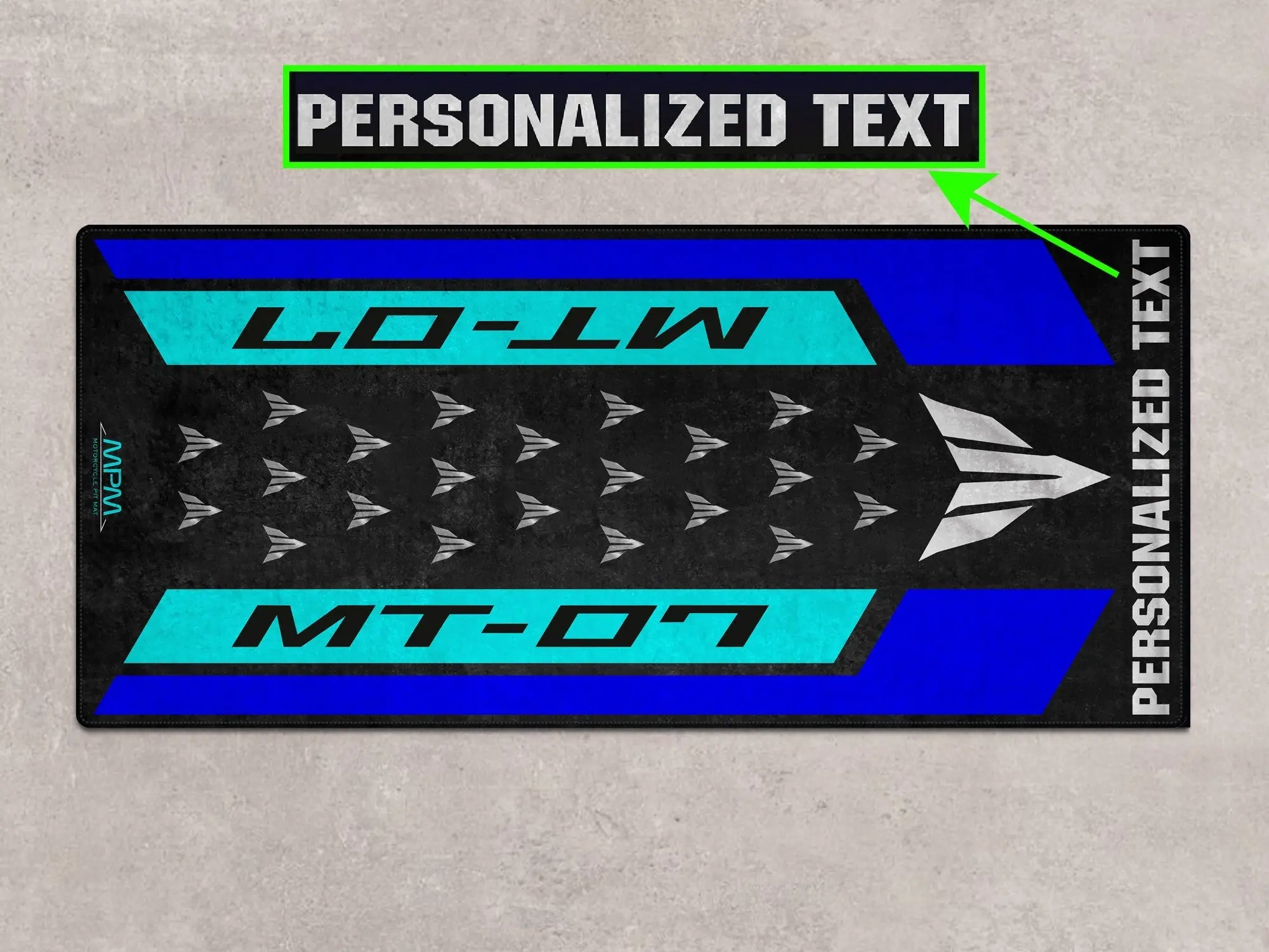 Designed Pit Mat for Yamaha MT-07 Motorcycle - MM7119 - Image 8