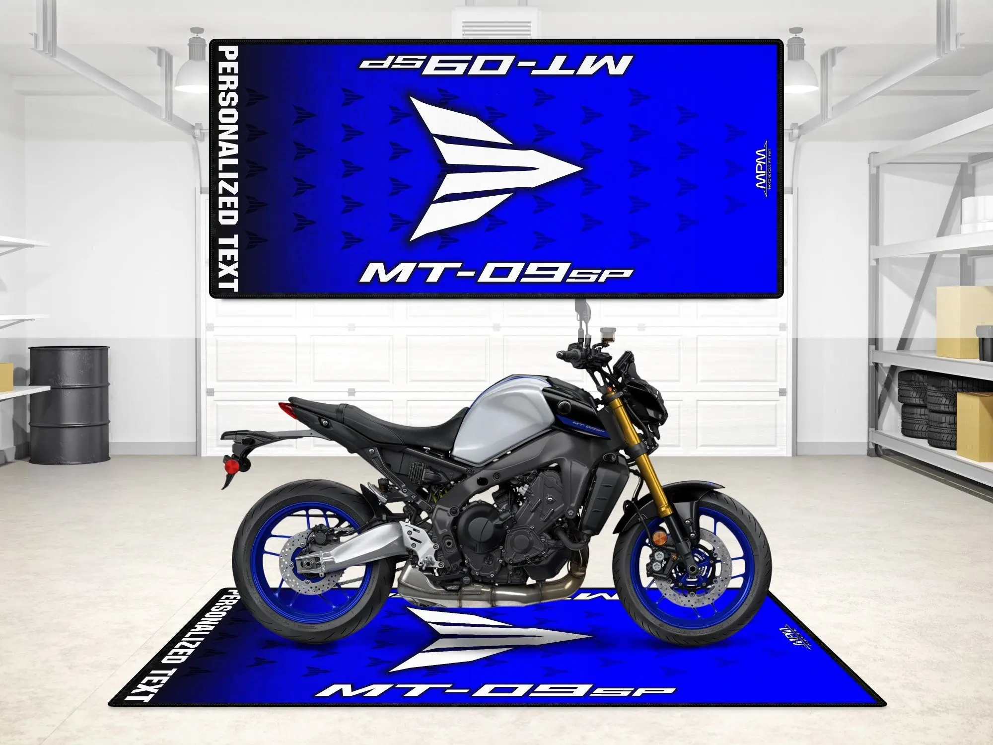 Designed Pit Mat for Yamaha MT-09SP Motorcycle - MM7118 - Image 3
