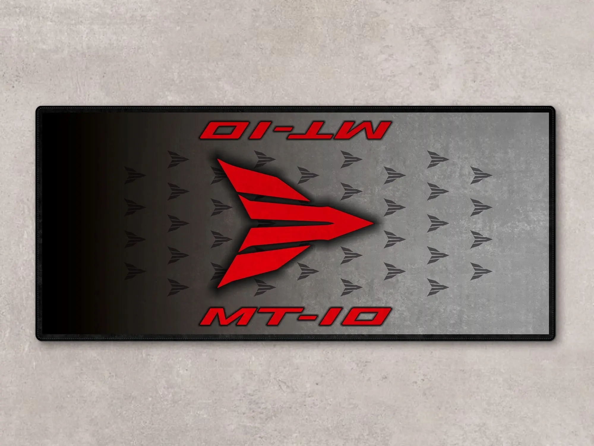 Designed Pit Mat for Yamaha MT-10 Ice Fluo Motorcycle - MM7312 - Image 2