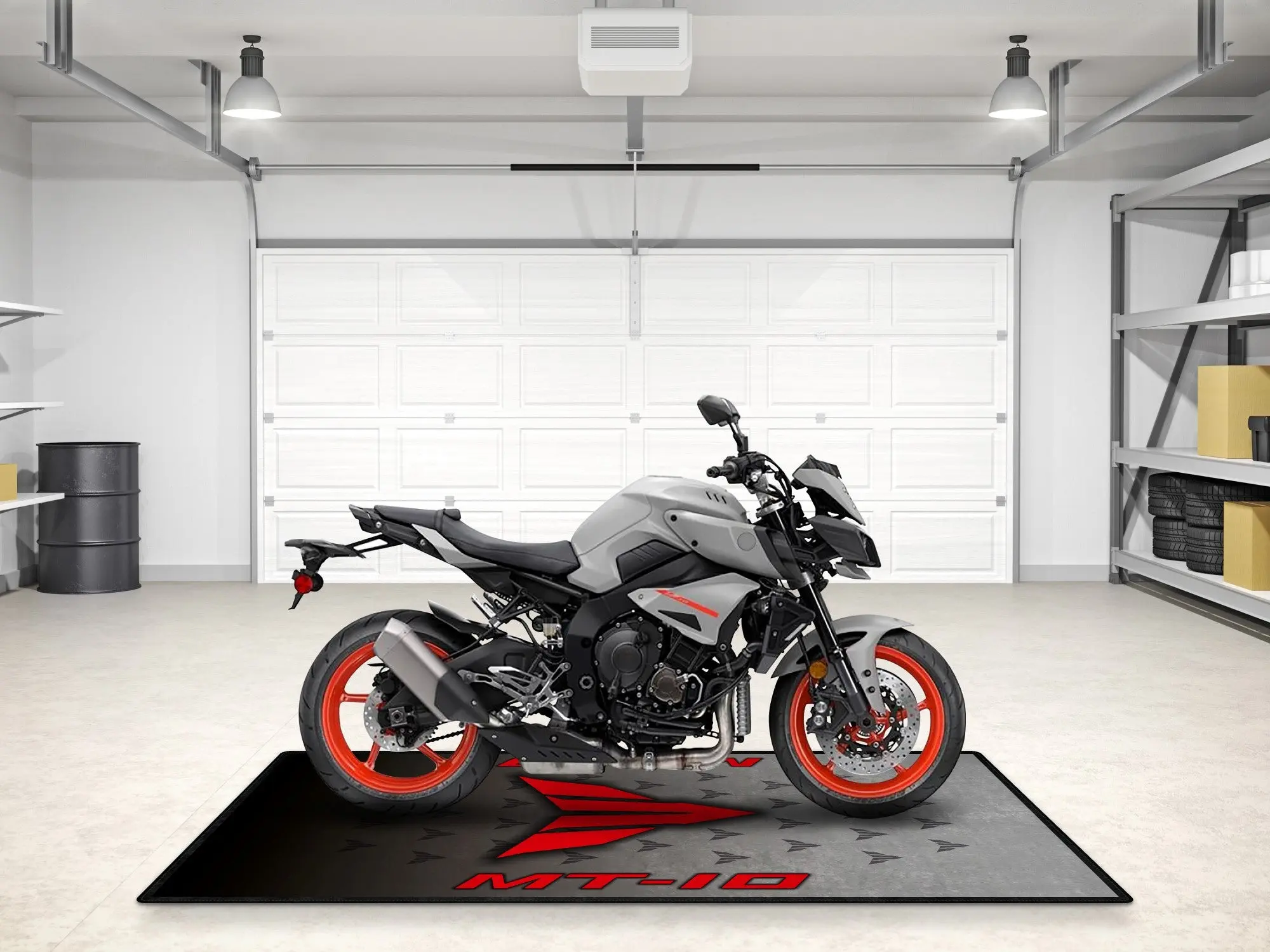 Designed Pit Mat for Yamaha MT-10 Ice Fluo Motorcycle - MM7312 - Image 5