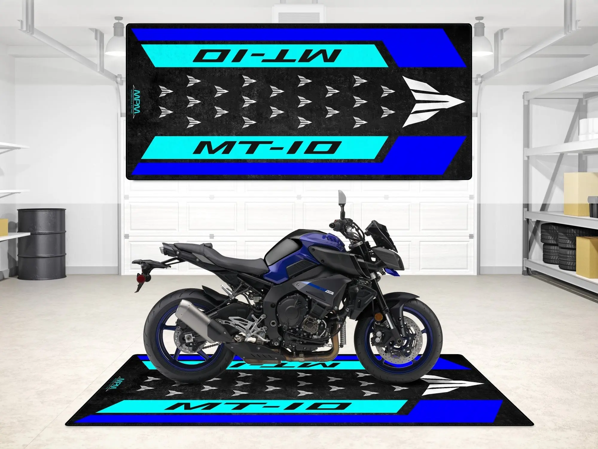 Designed Pit Mat for Yamaha MT-10 Motorcycle - MM7115 - Image 5