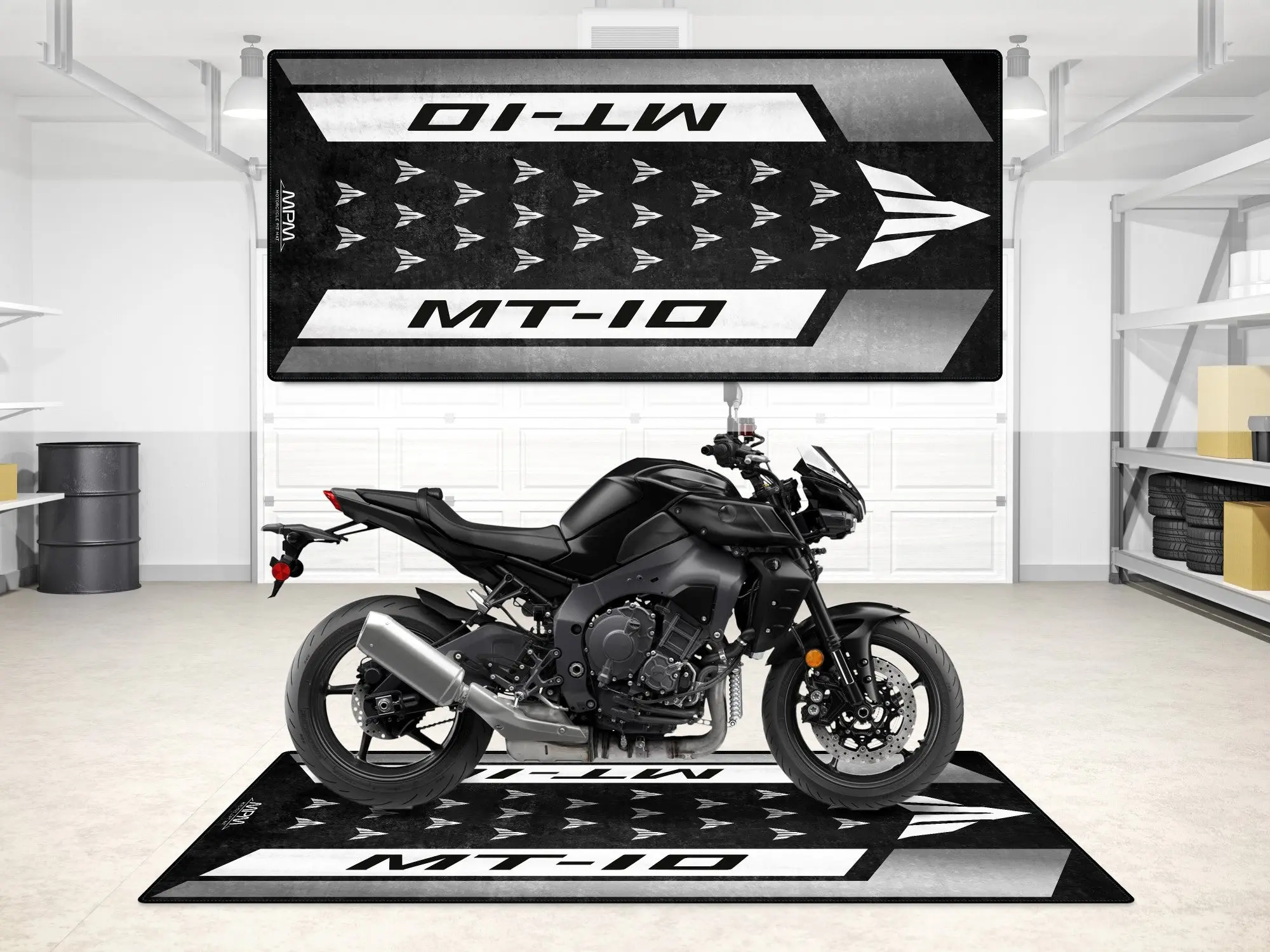 Designed Pit Mat for Yamaha MT-10 Motorcycle - MM7115 - Image 9