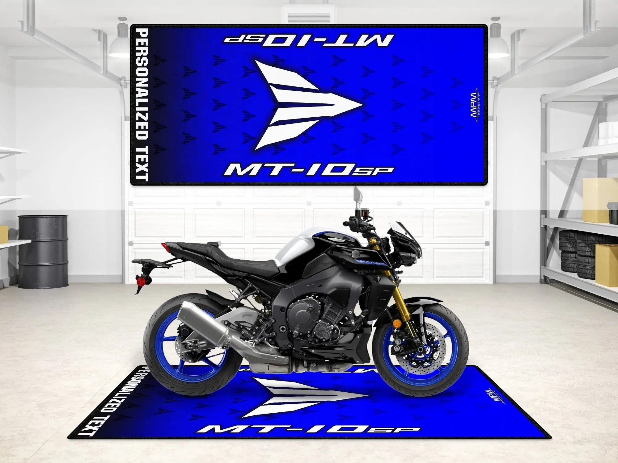 Designed Pit Mat for Yamaha MT-10SP Motorcycle - MM7116 - Image 3