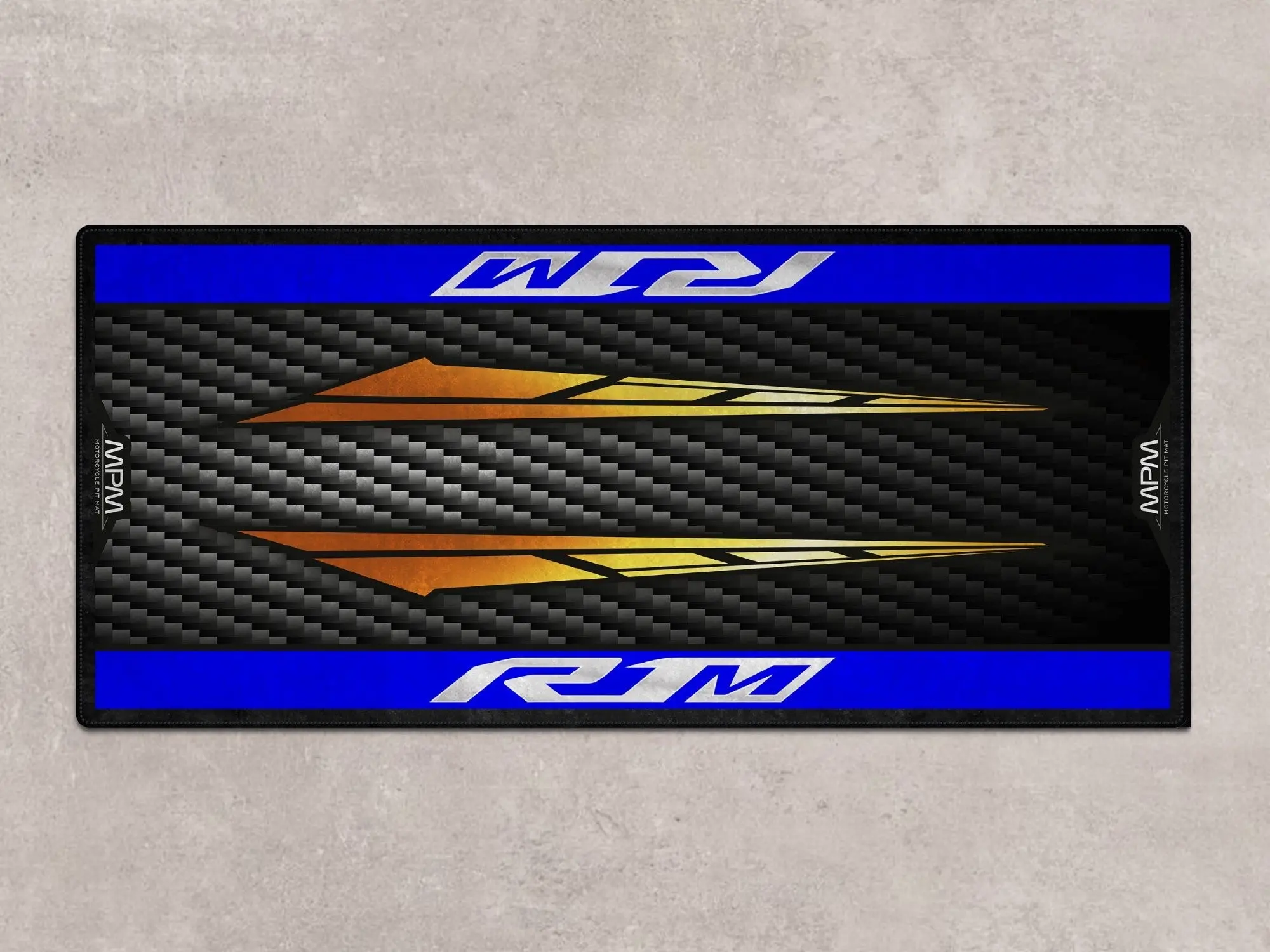 Designed Pit Mat for Yamaha R1M Motorcycle - MM7112 - Image 2