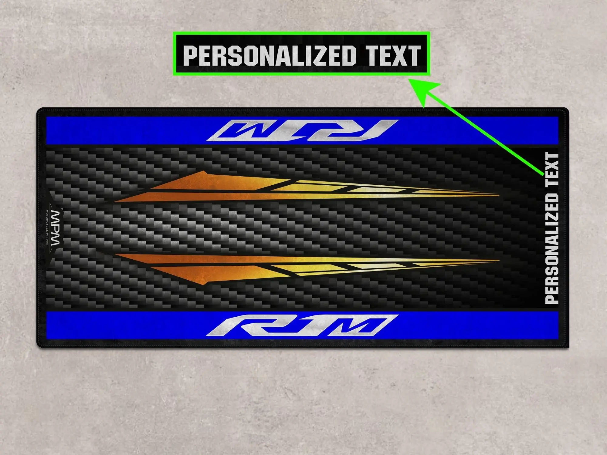 Designed Pit Mat for Yamaha R1M Motorcycle - MM7112 - Image 4