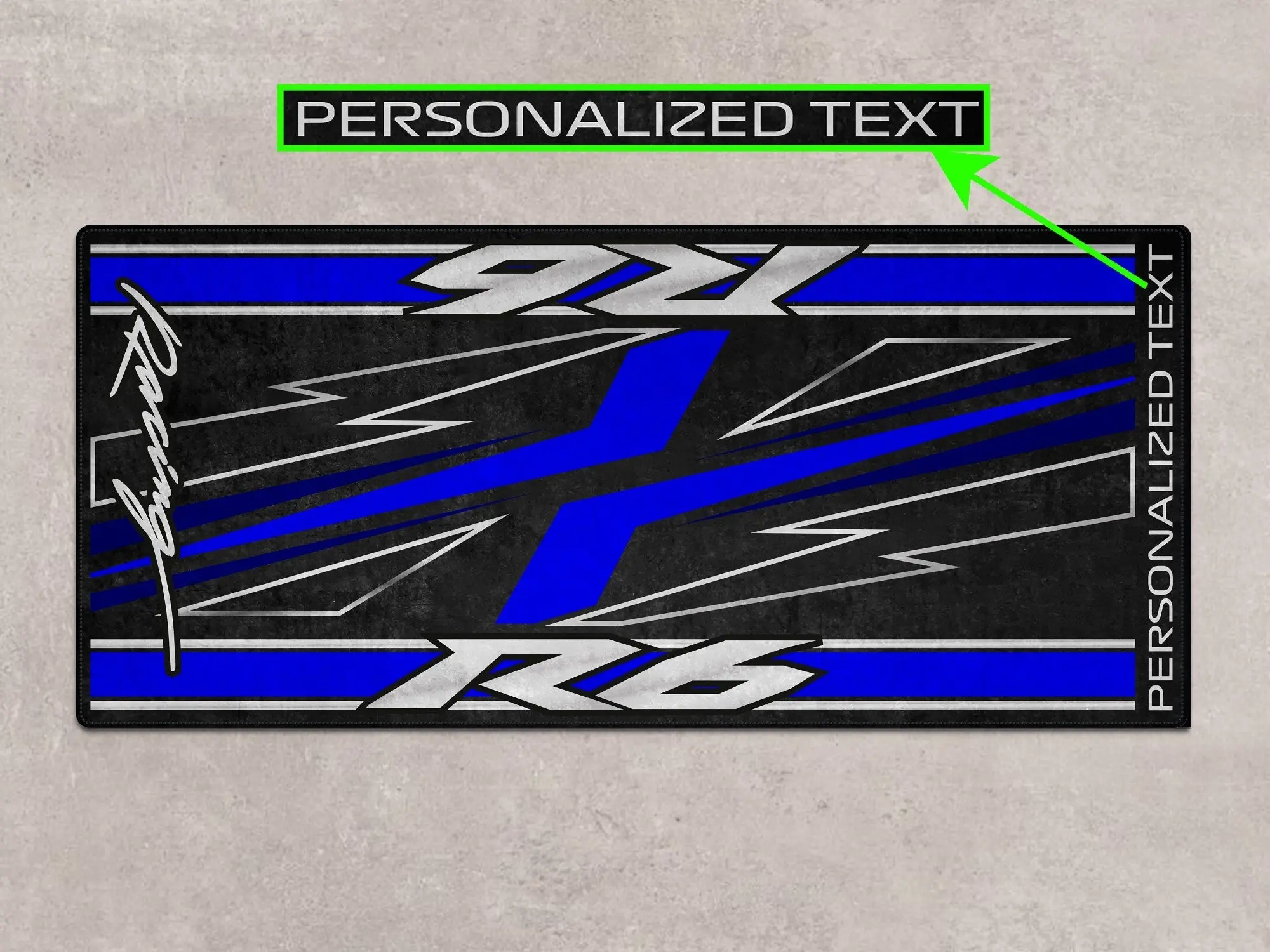 Designed Pit Mat for Yamaha R6 Motorcycle - MM7255 - Image 5