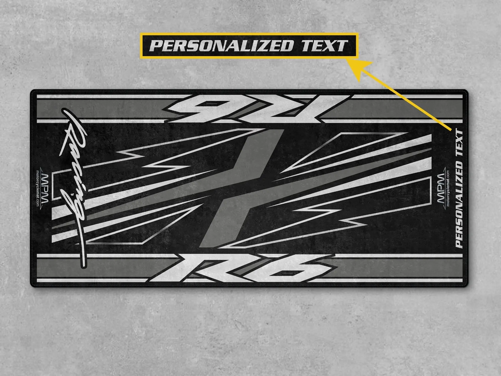 Designed Pit Mat for Yamaha R6 Motorcycle - MM7255 - Image 8