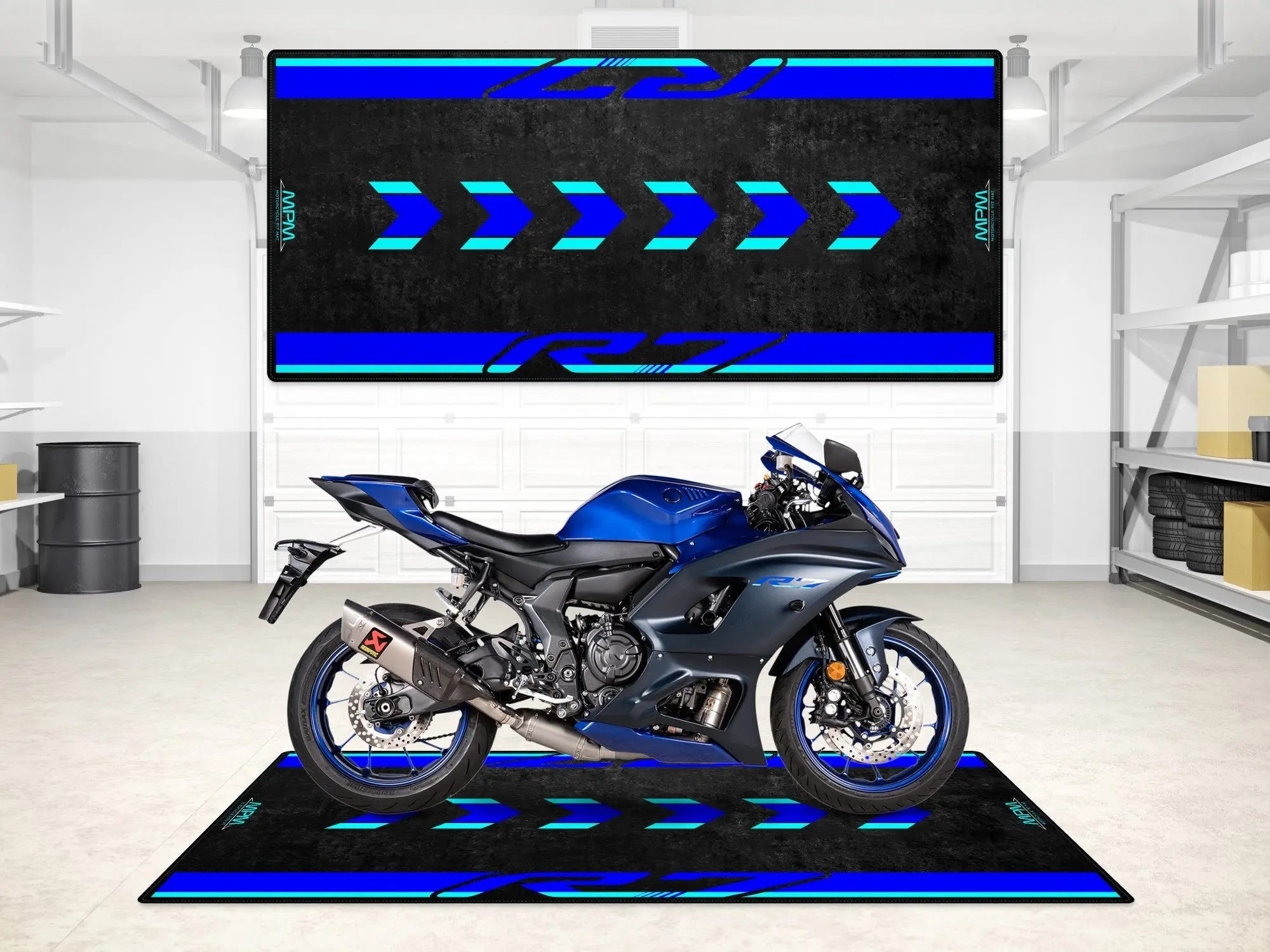 Designed Pit Mat for Yamaha R7 Motorcycle - MM7113 - Image 5