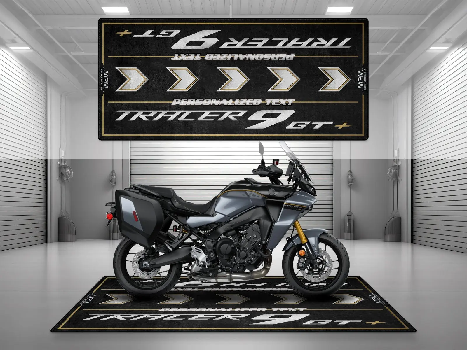 Designed Pit Mat for Yamaha Tracer 9 GT Motorcycle - MM4137 - Image 3