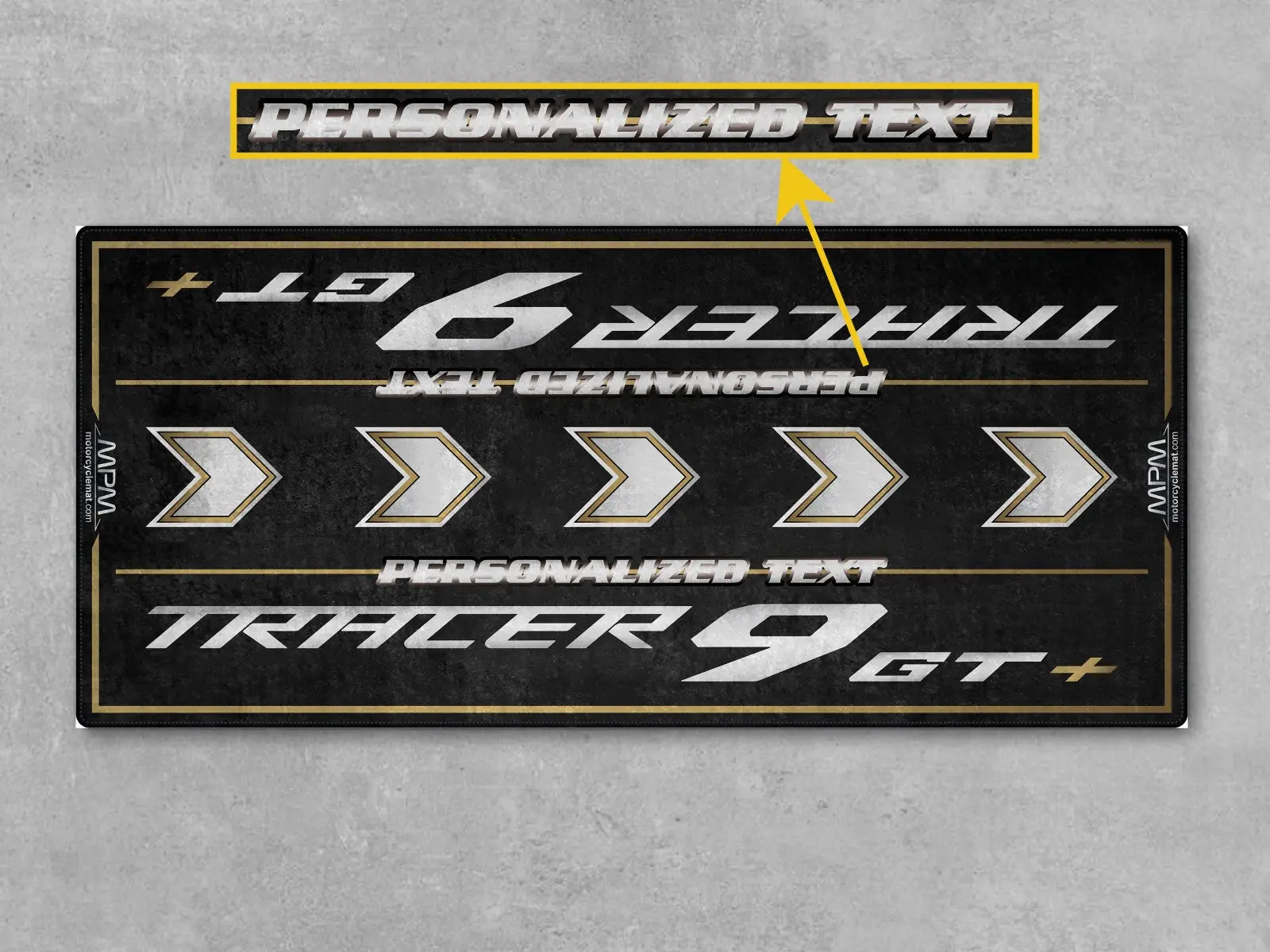 Designed Pit Mat for Yamaha Tracer 9 GT Motorcycle - MM4137 - Image 4