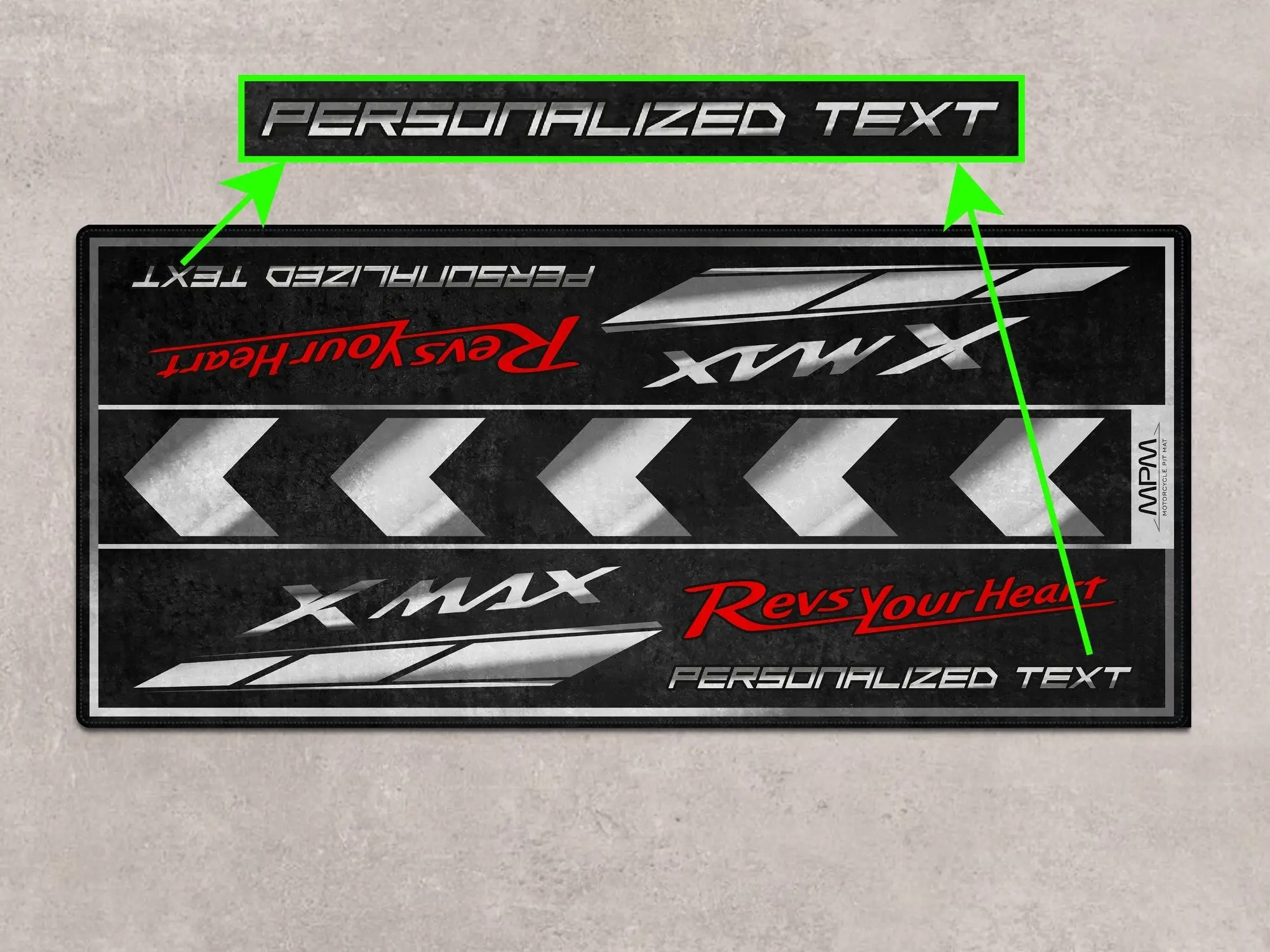 Designed Pit Mat for Yamaha Xmax Motorcycle - MM7124 - Image 4