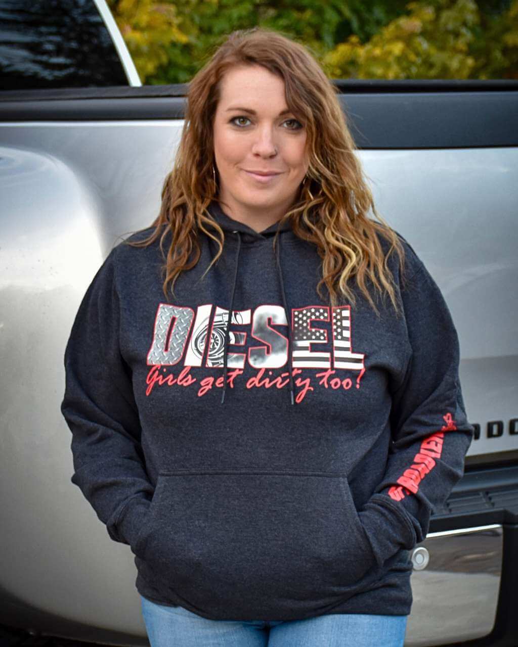 Diesel Girl Unisex Pullover Hoodie - Image 3