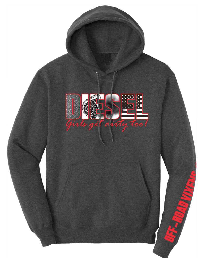 Diesel Girl Unisex Pullover Hoodie - Image 5