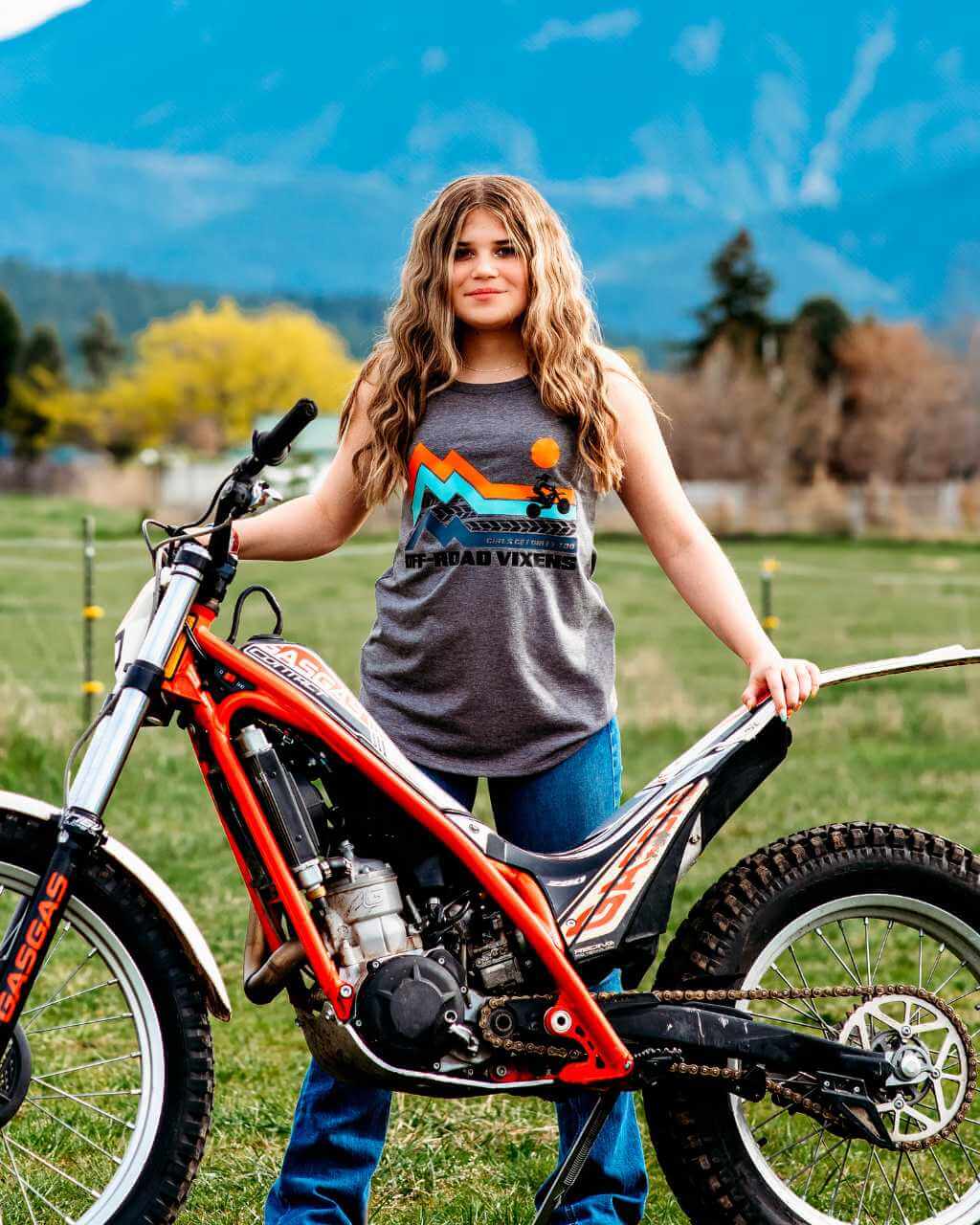 Dirt Bike Adventure Rocker Tank - Image 2