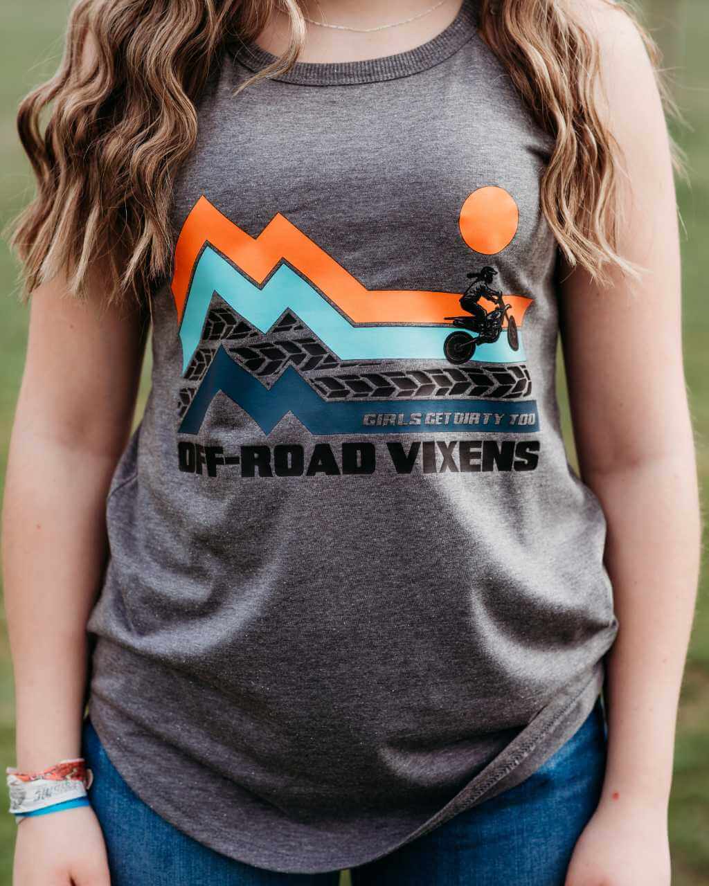 Dirt Bike Adventure Rocker Tank - Image 3