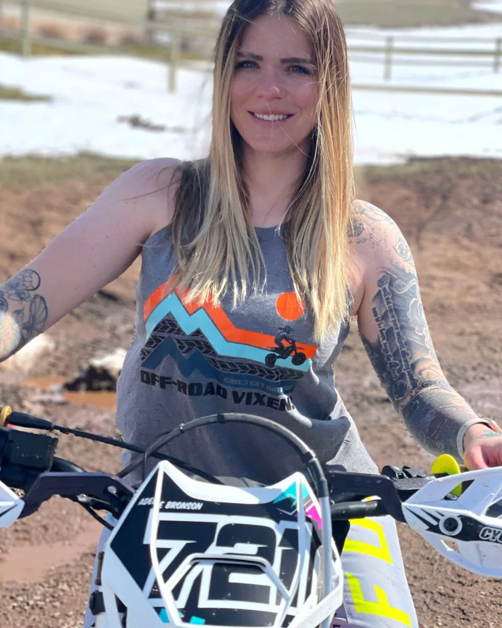 Dirt Bike Adventure Rocker Tank - Image 4