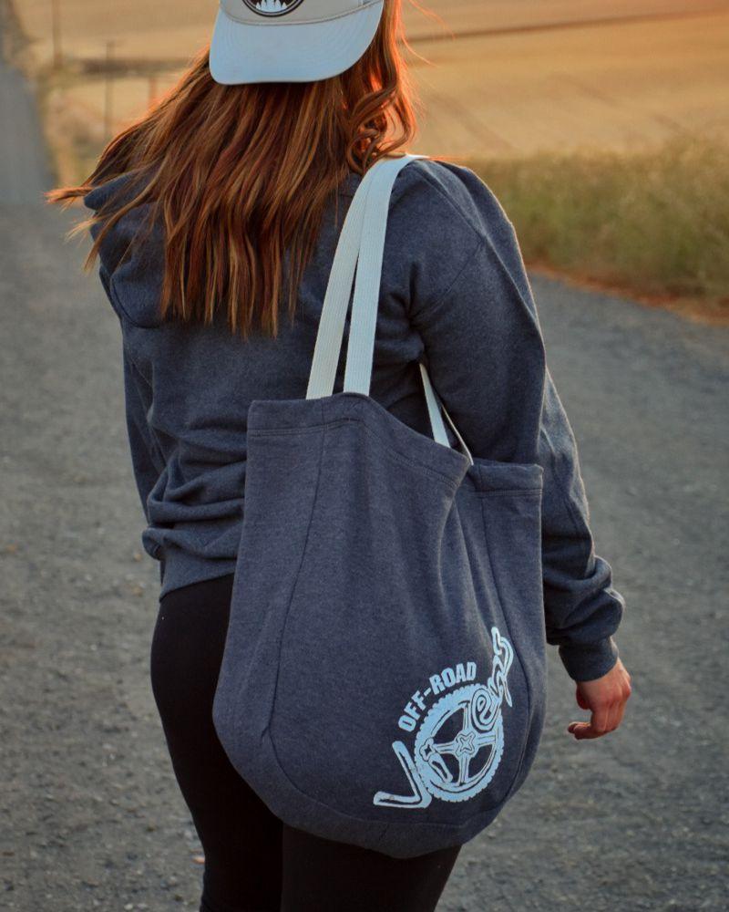 Dirt Roads Fleece Tote Bag - Image 2