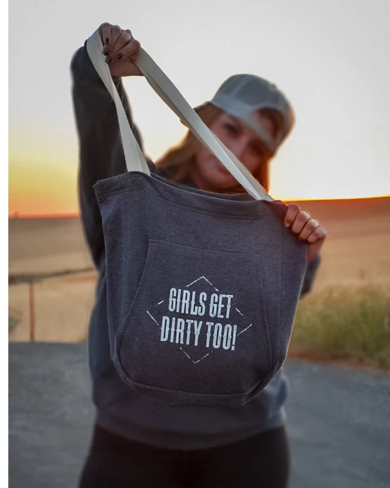 Dirt Roads Fleece Tote Bag - Image 3