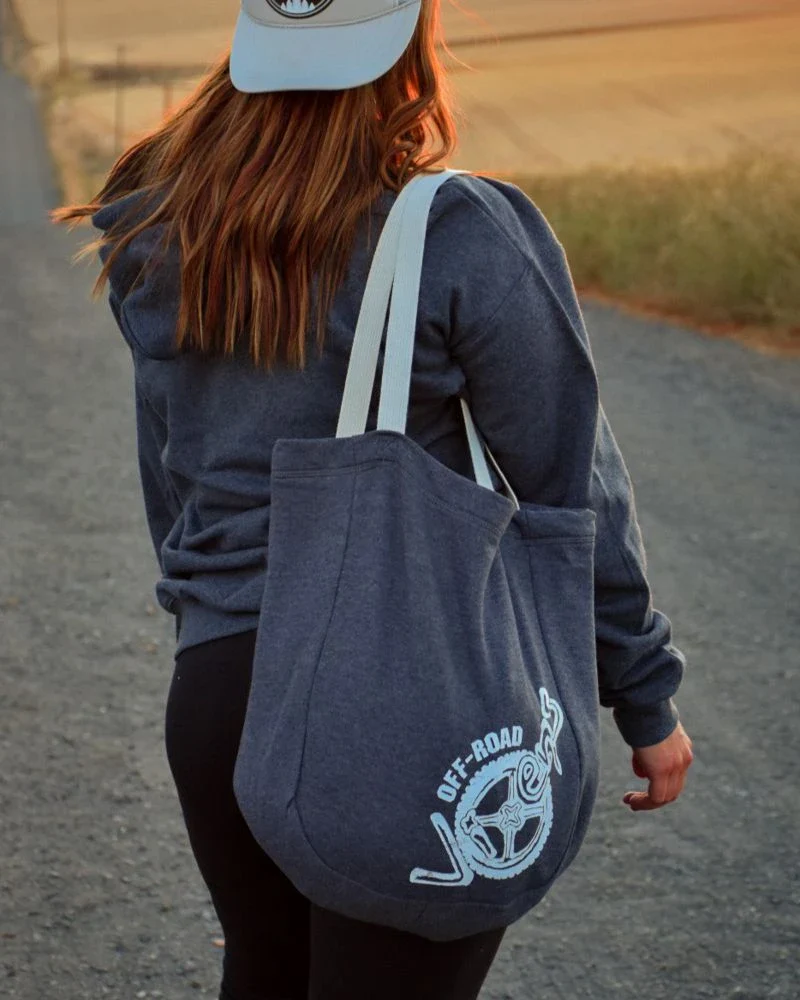 Dirt Roads Fleece Tote Bag - Image 4